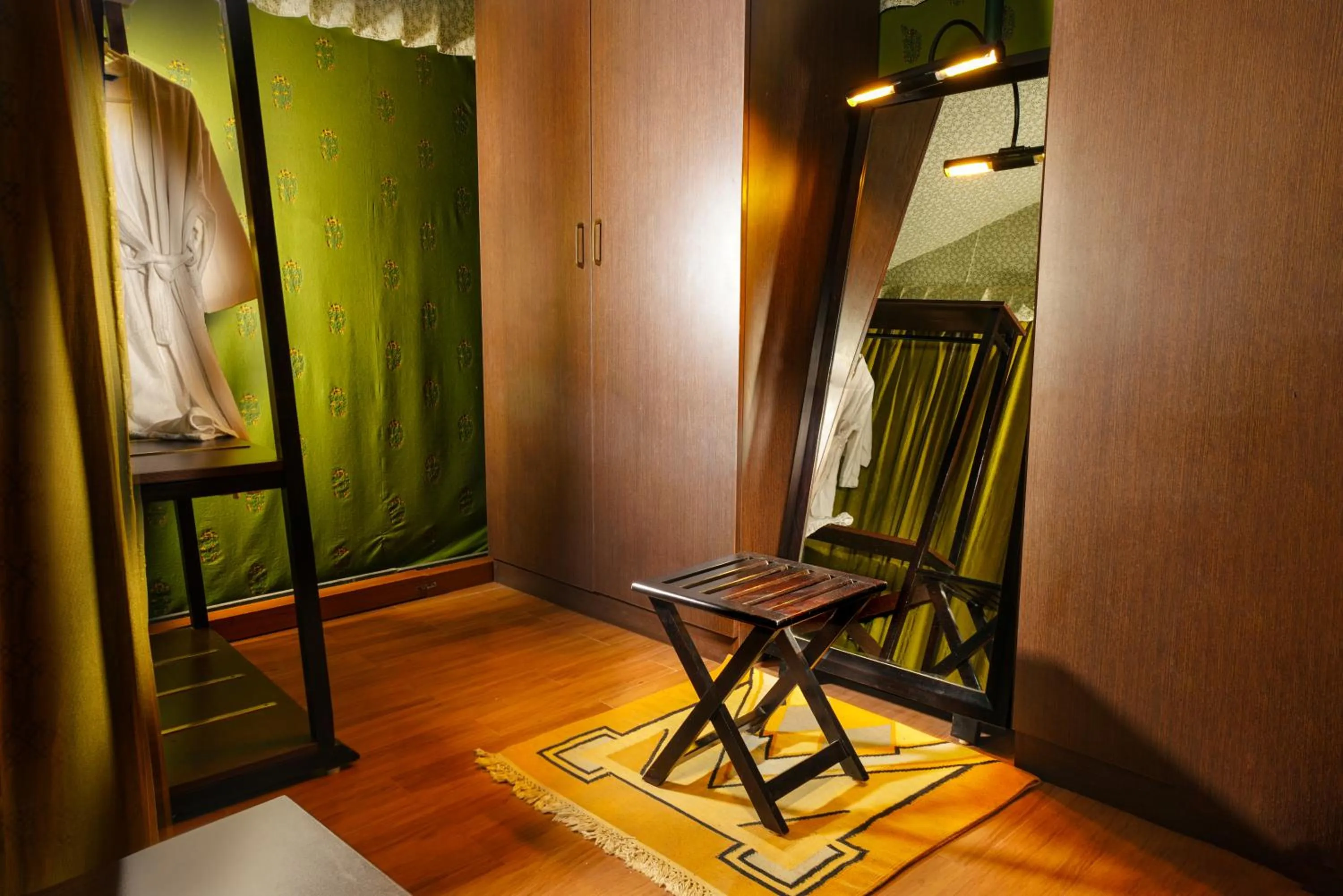 wardrobe in Olde Bangalore Resort and Wellness Center