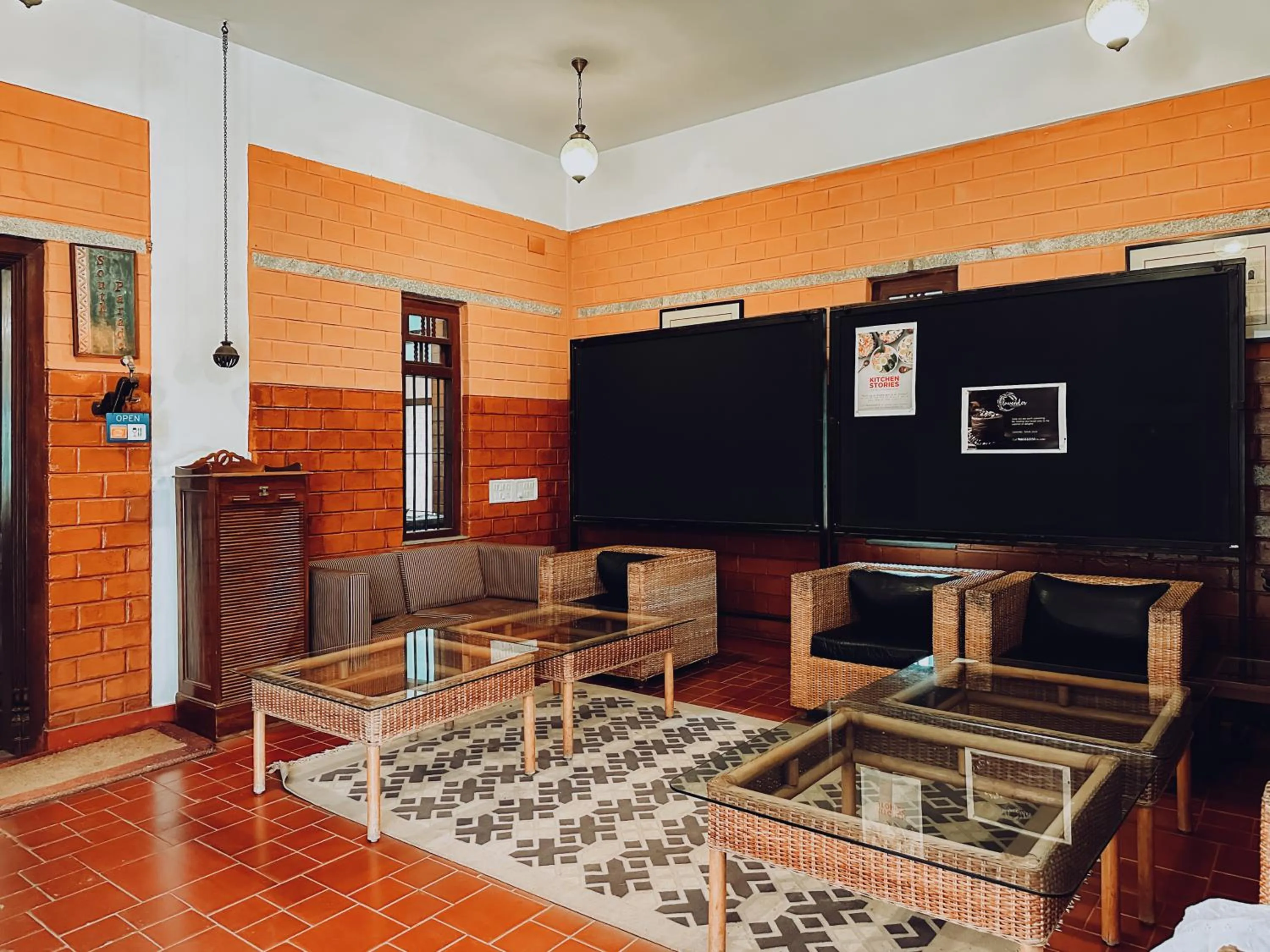 Seating area in Olde Bangalore Resort and Wellness Center