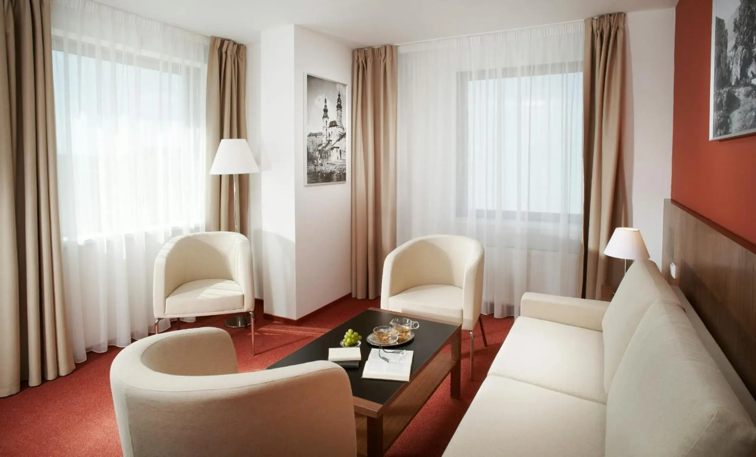 Living room in Clarion Congress Hotel České Budějovice Living room in Clarion Congress Hotel České Budějovice