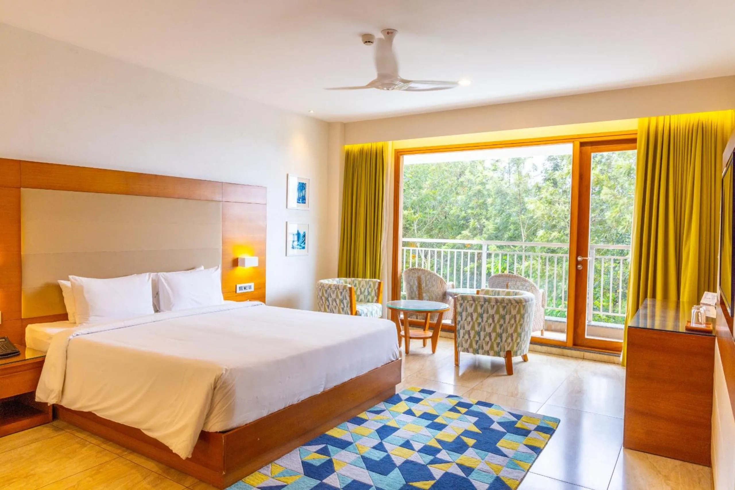 View (from property/room), Bed in Vibe Munnar Resort & Spa