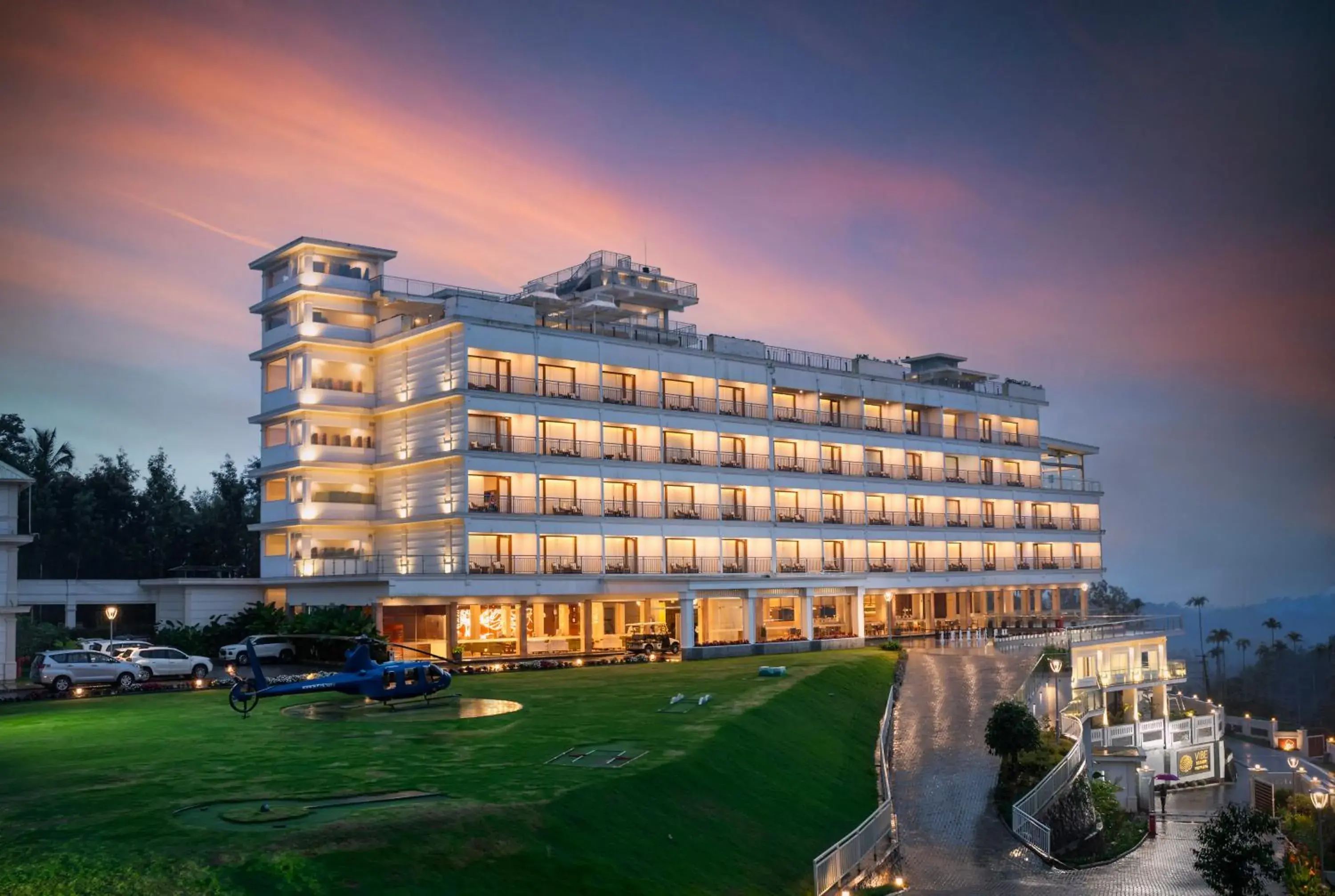 Property building in Vibe Munnar Resort & Spa Property building in Vibe Munnar Resort & Spa
