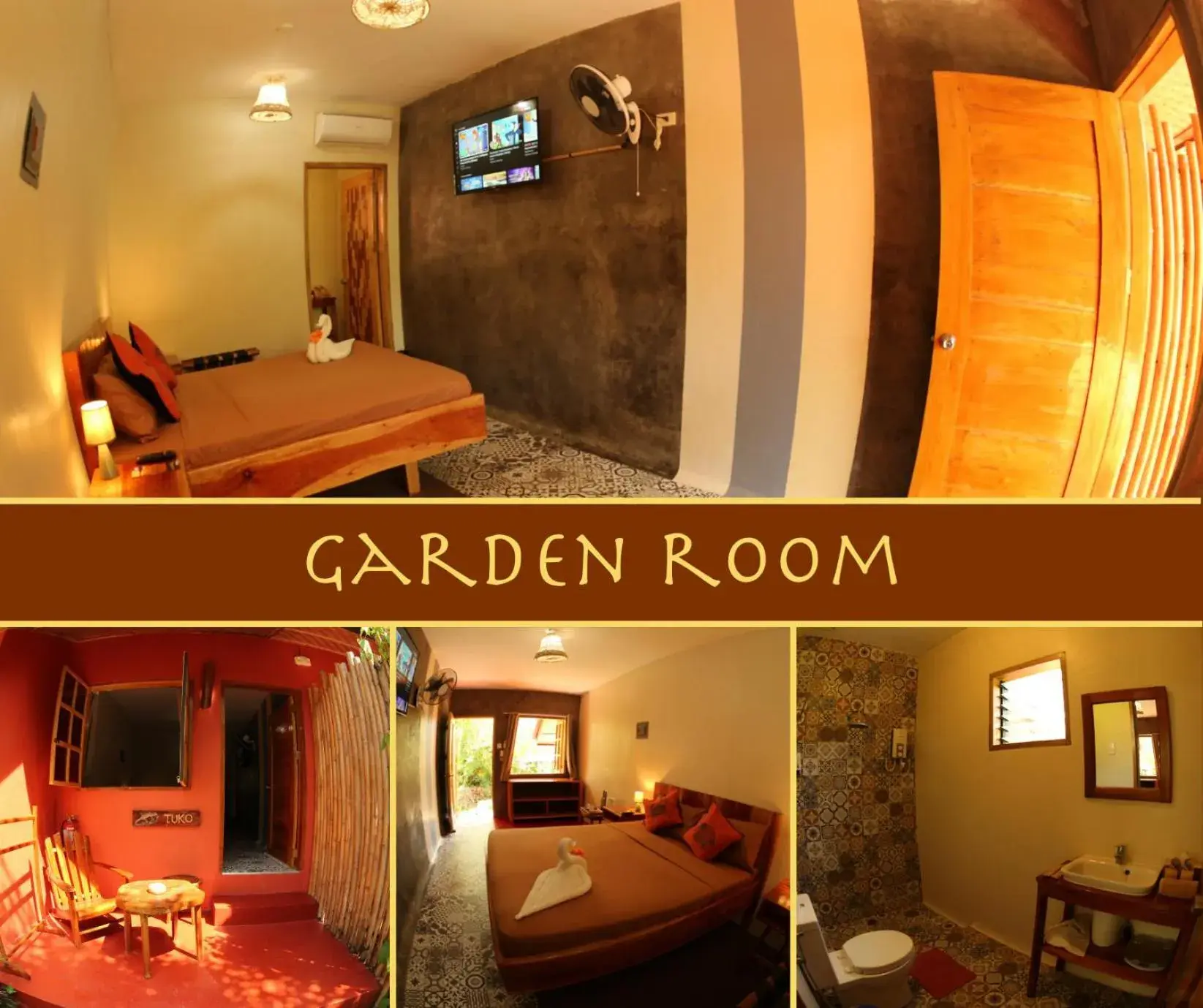 Queen Room with Garden View in Nakabalo Guesthouse & Restaurant Queen Room with Garden View in Nakabalo Guesthouse & Restaurant