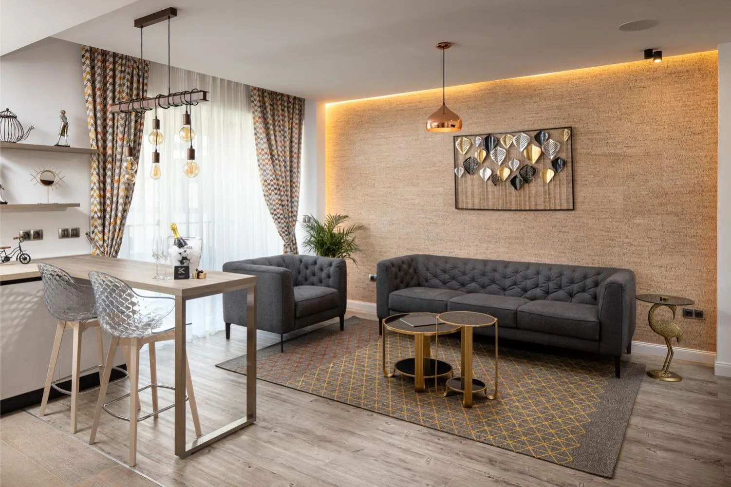 Living room in The Alley by Kanopian