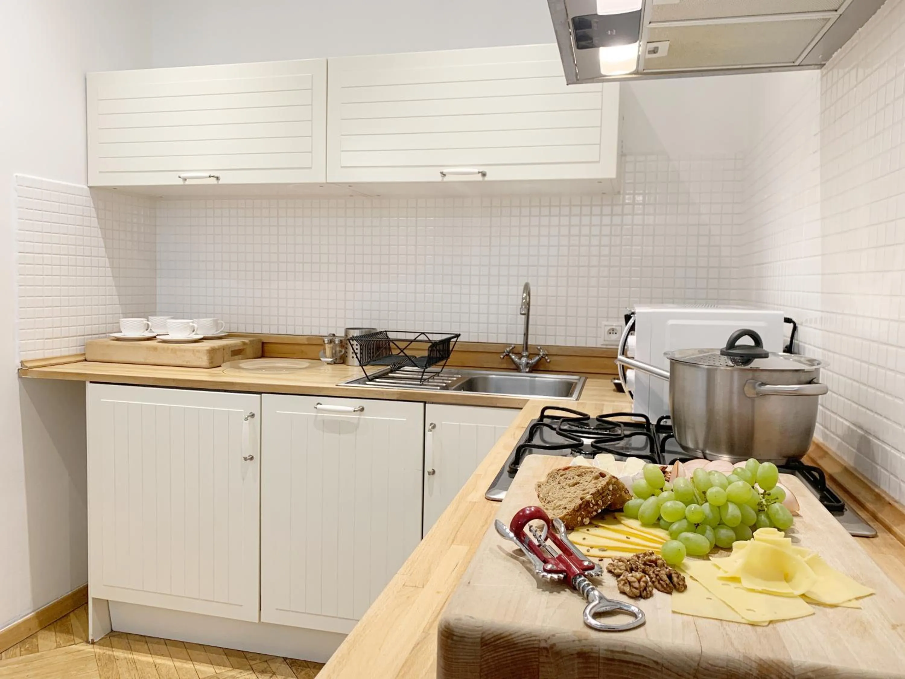 Kitchen or kitchenette in Small Luxury Palace Residence