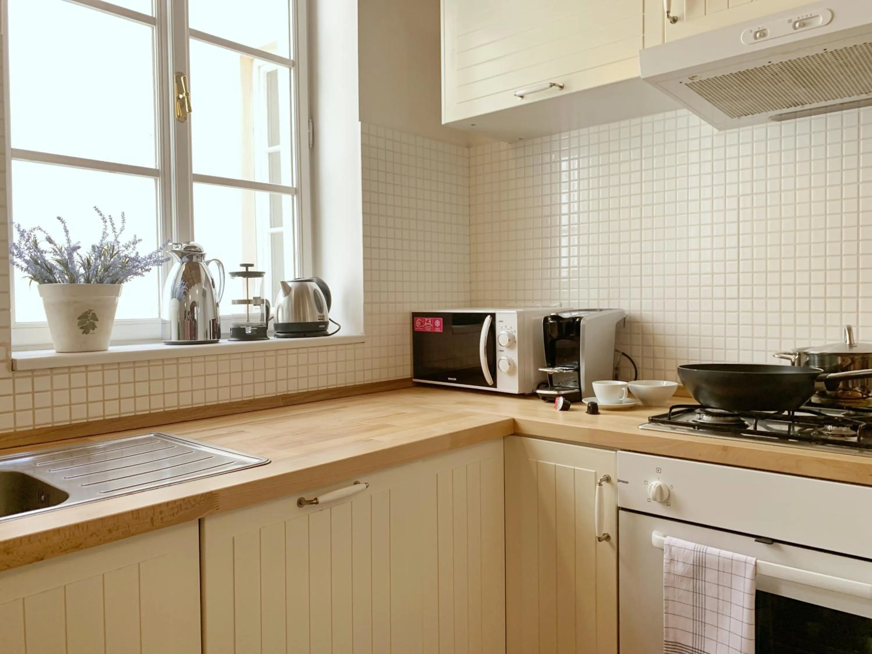 Kitchen or kitchenette in Small Luxury Palace Residence