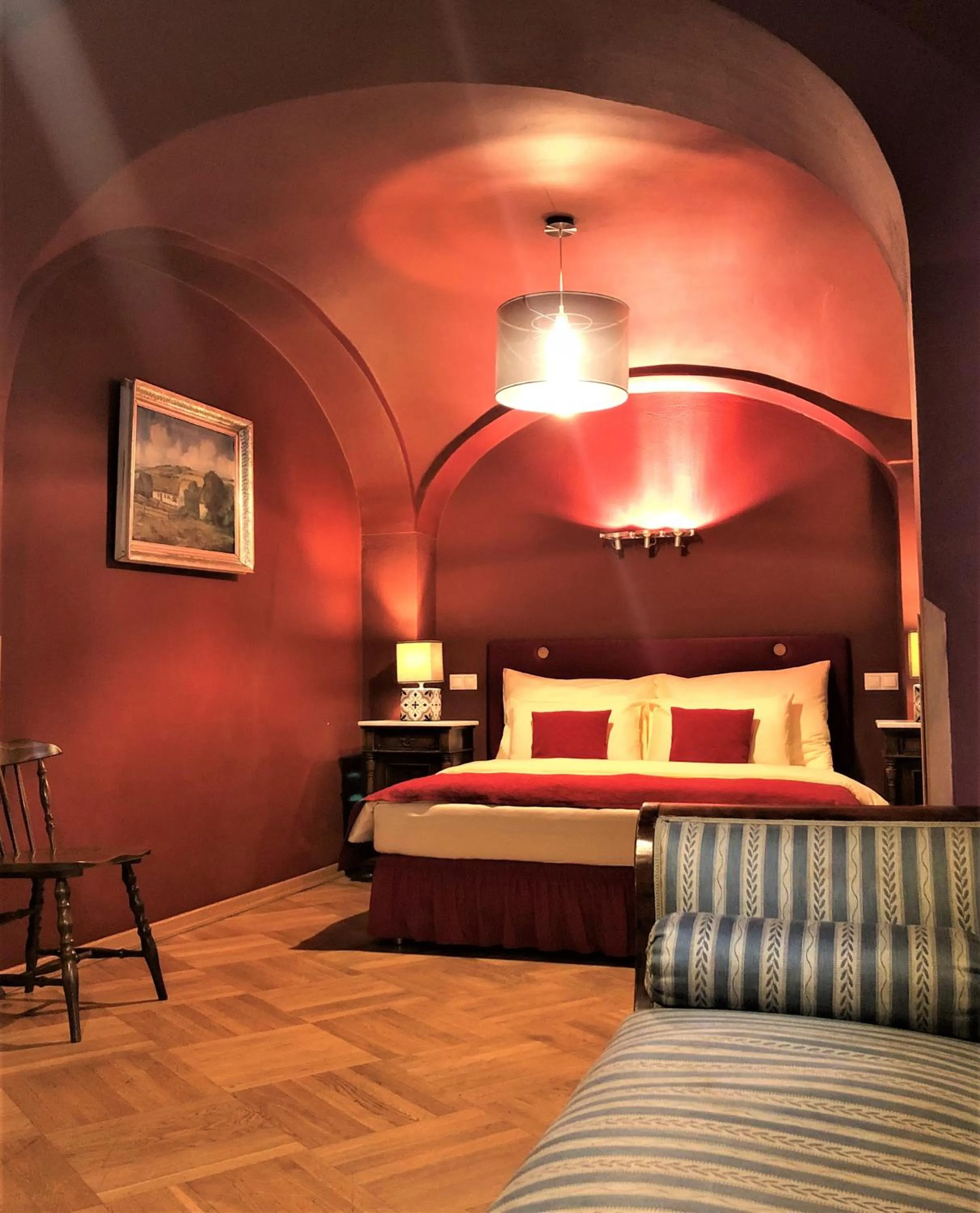 Bedroom, Bed in Small Luxury Palace Residence