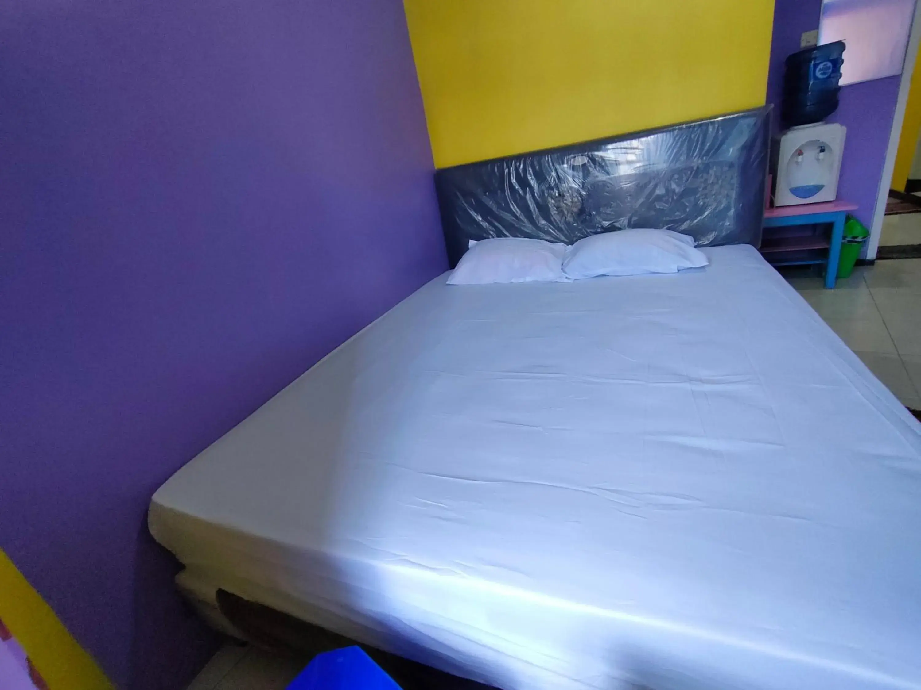 Bedroom, Bed in Blue Nineteen RedPartner Bedroom, Bed in Blue Nineteen RedPartner