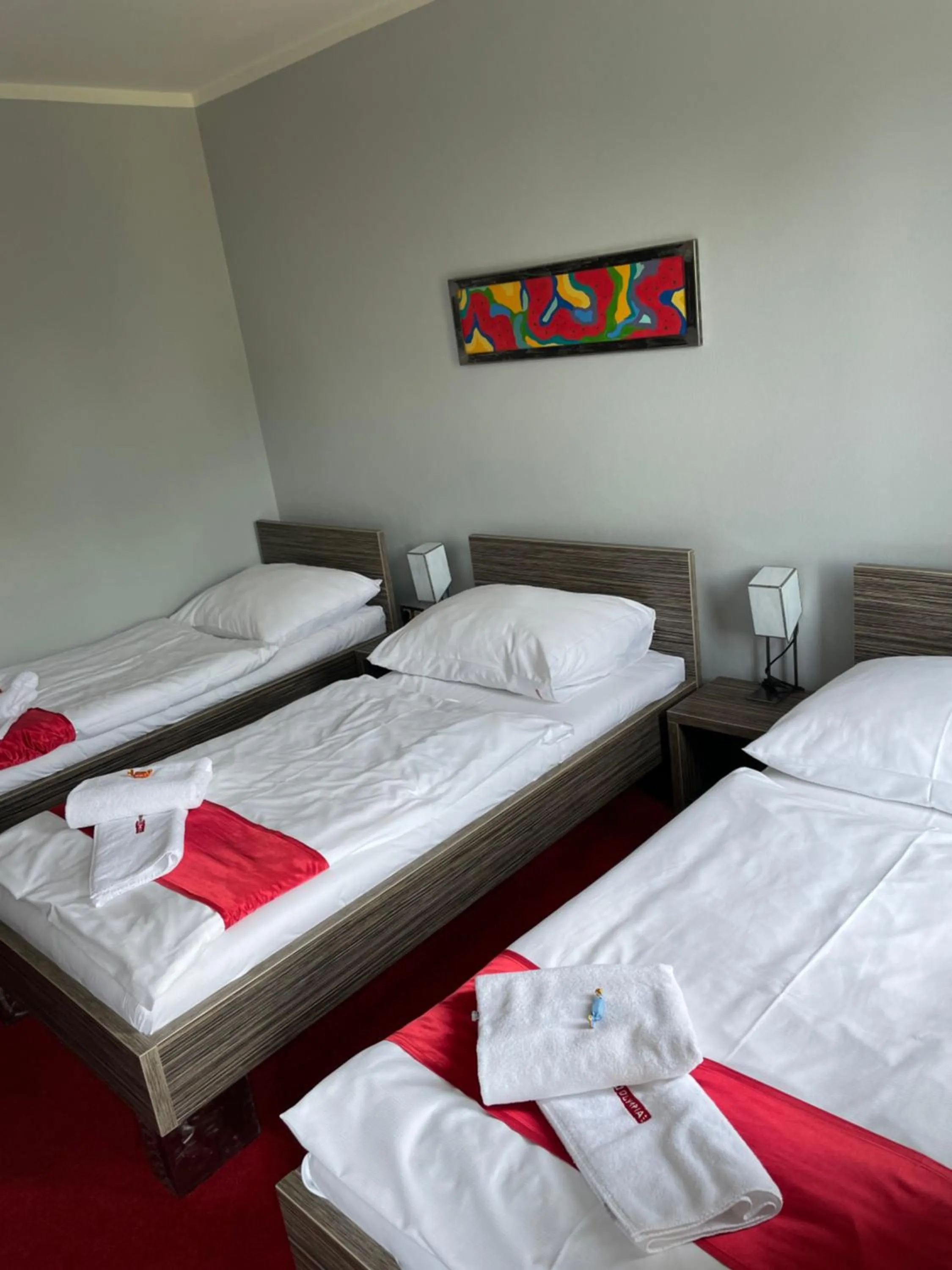 Photo of the whole room, Bed in Hotel Olympia