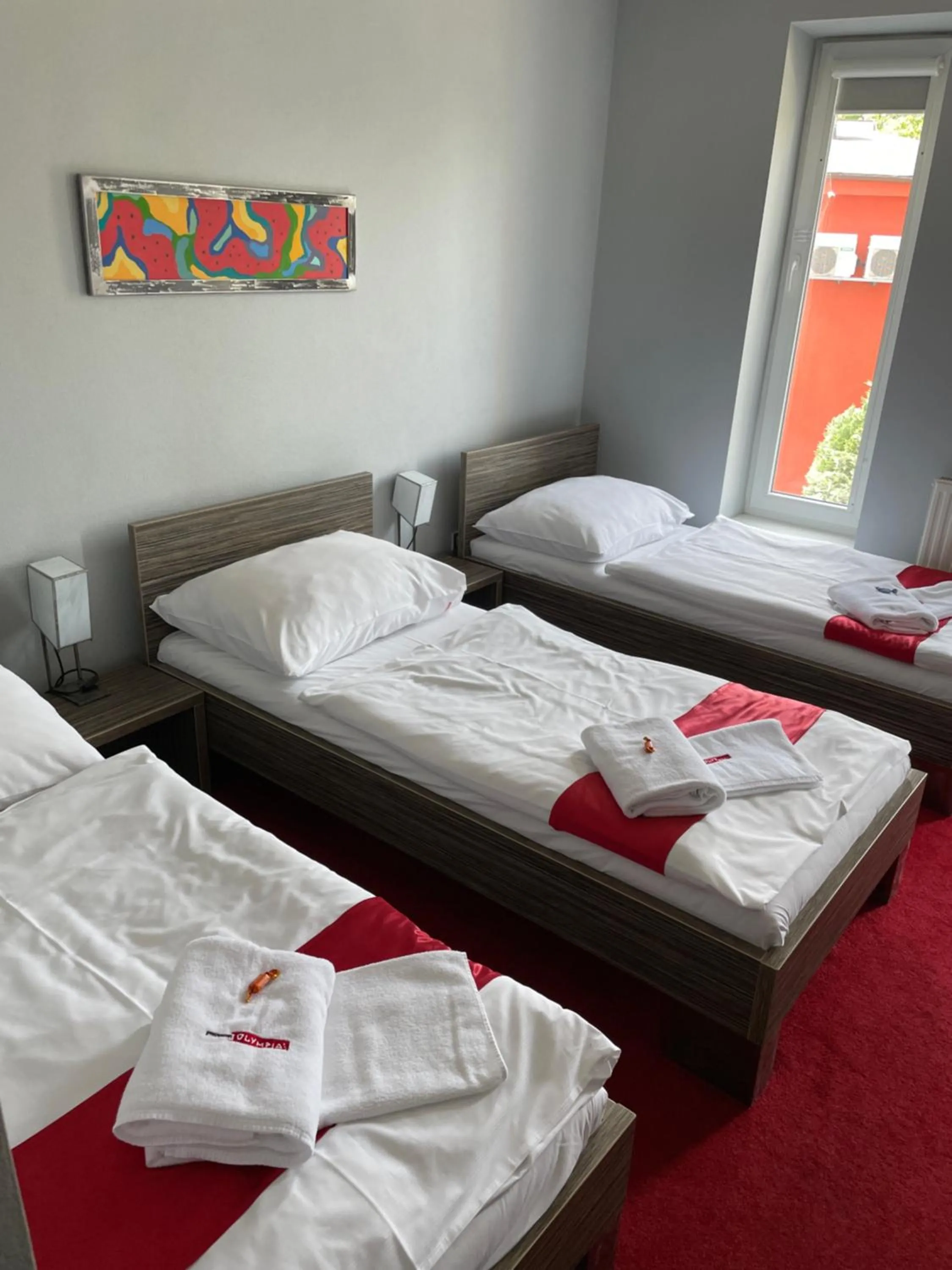 Photo of the whole room, Bed in Hotel Olympia