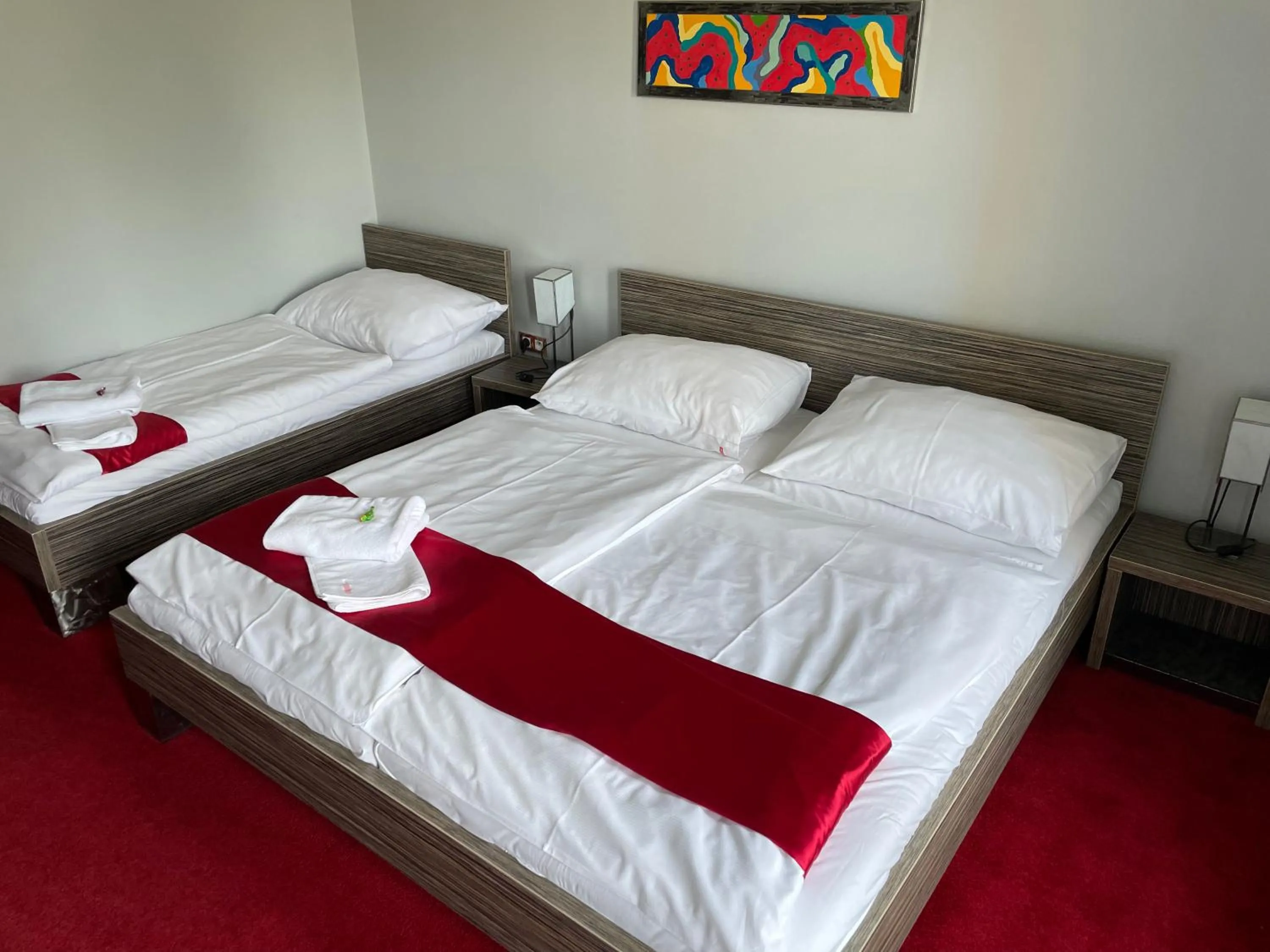 Photo of the whole room, Bed in Hotel Olympia