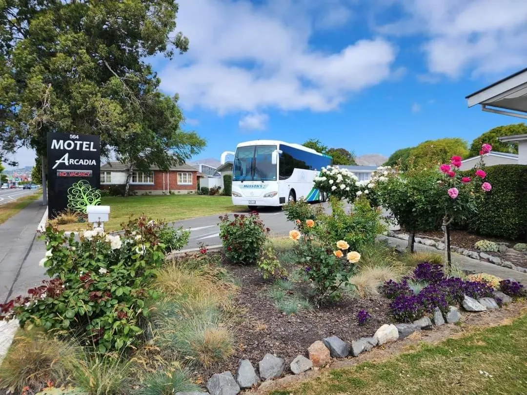 Property building in Arcadia Motel