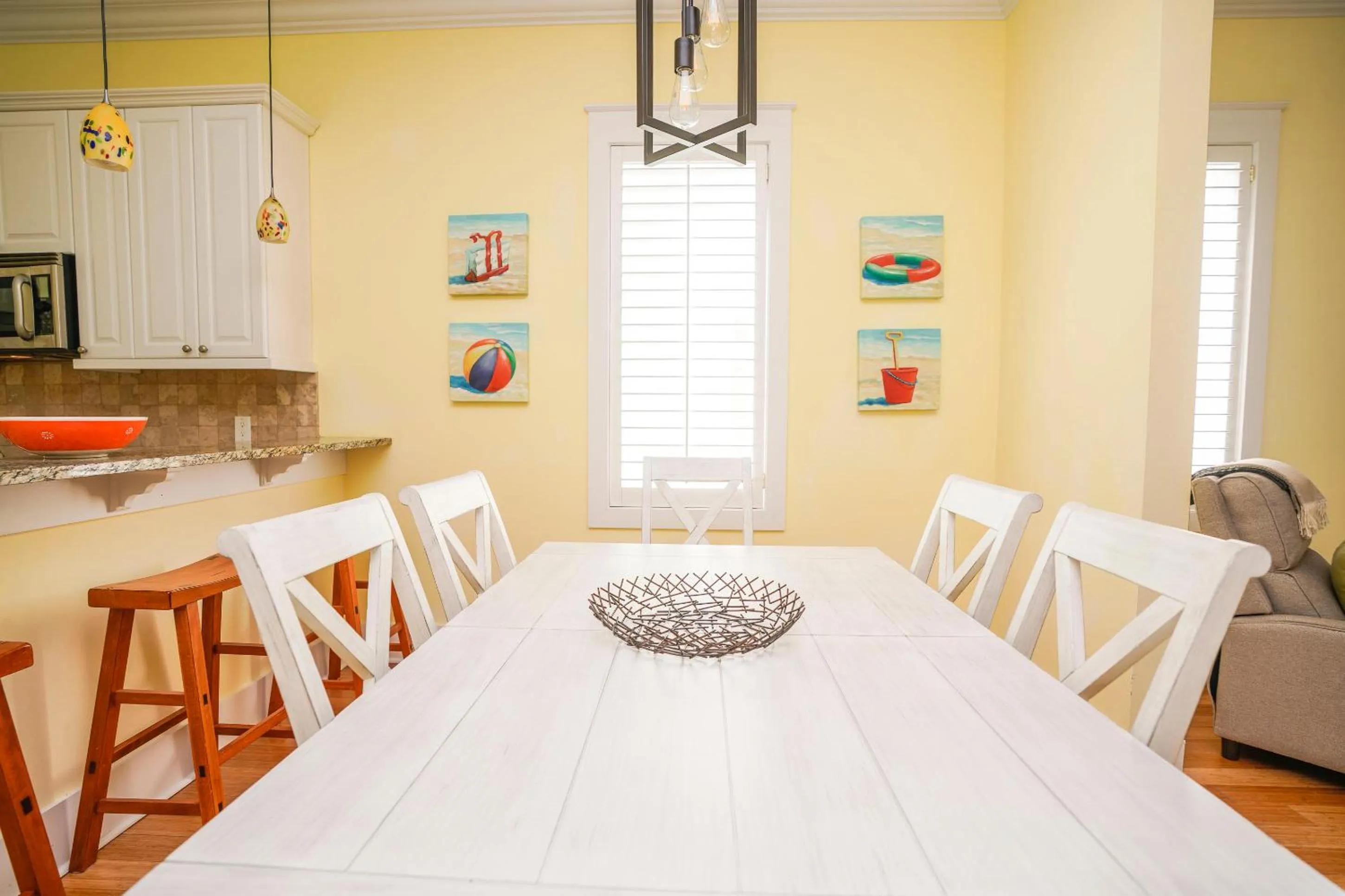 Decorative detail in 30A Beach House - Sunny Daze by Panhandle Getaways