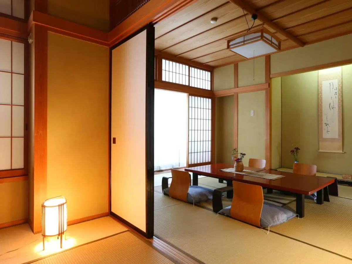 Seating area in Kamiyamada Hotel