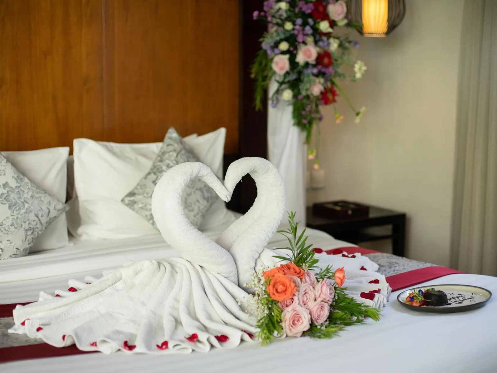 Bed in Samaja Villas Seminyak