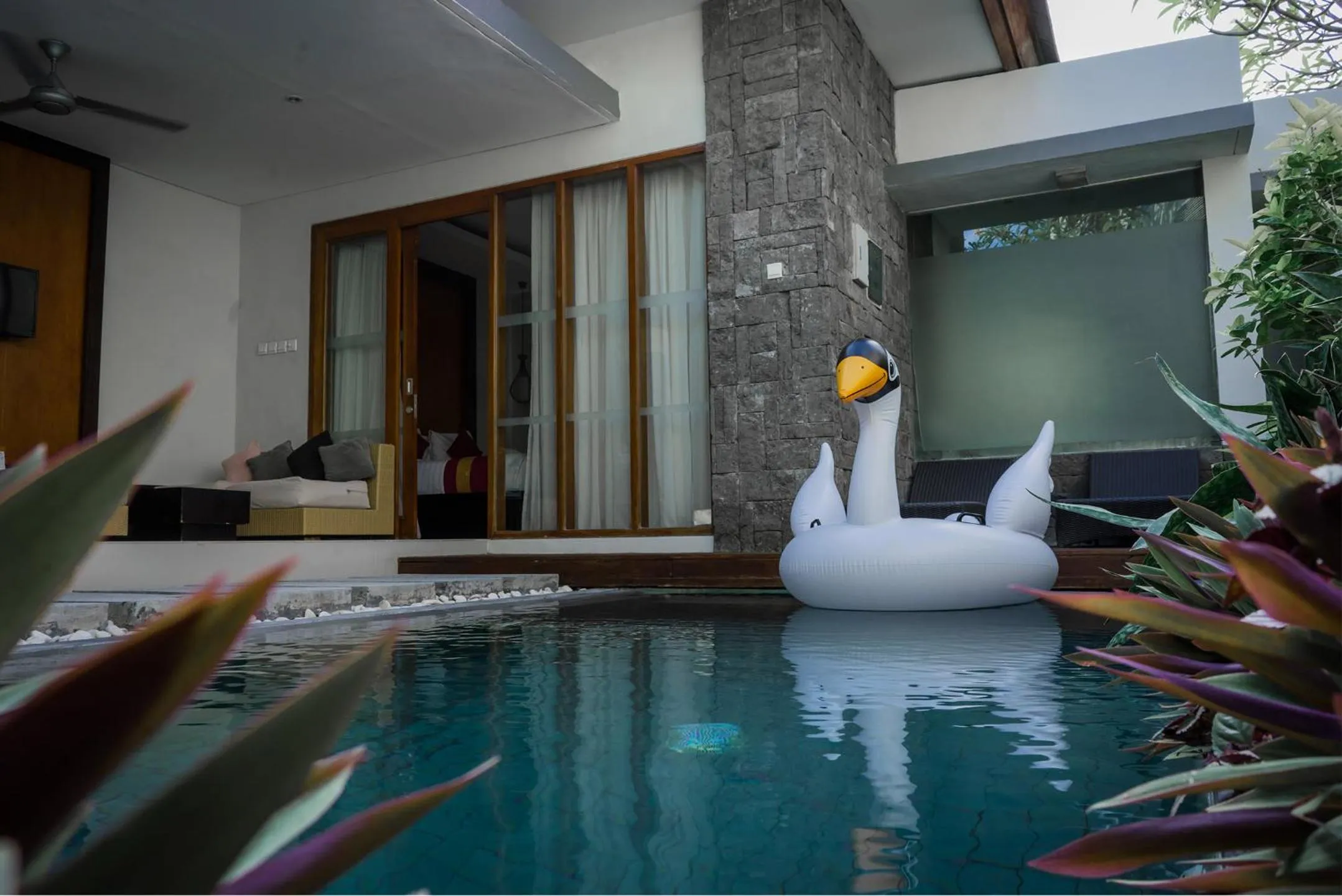 Swimming pool in Samaja Villas Seminyak