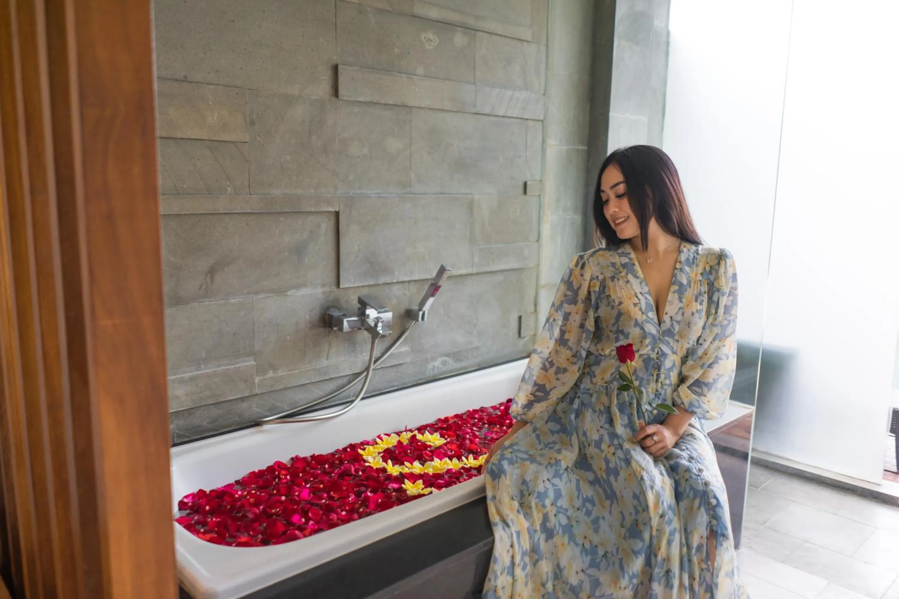 Bathroom in Samaja Villas Seminyak