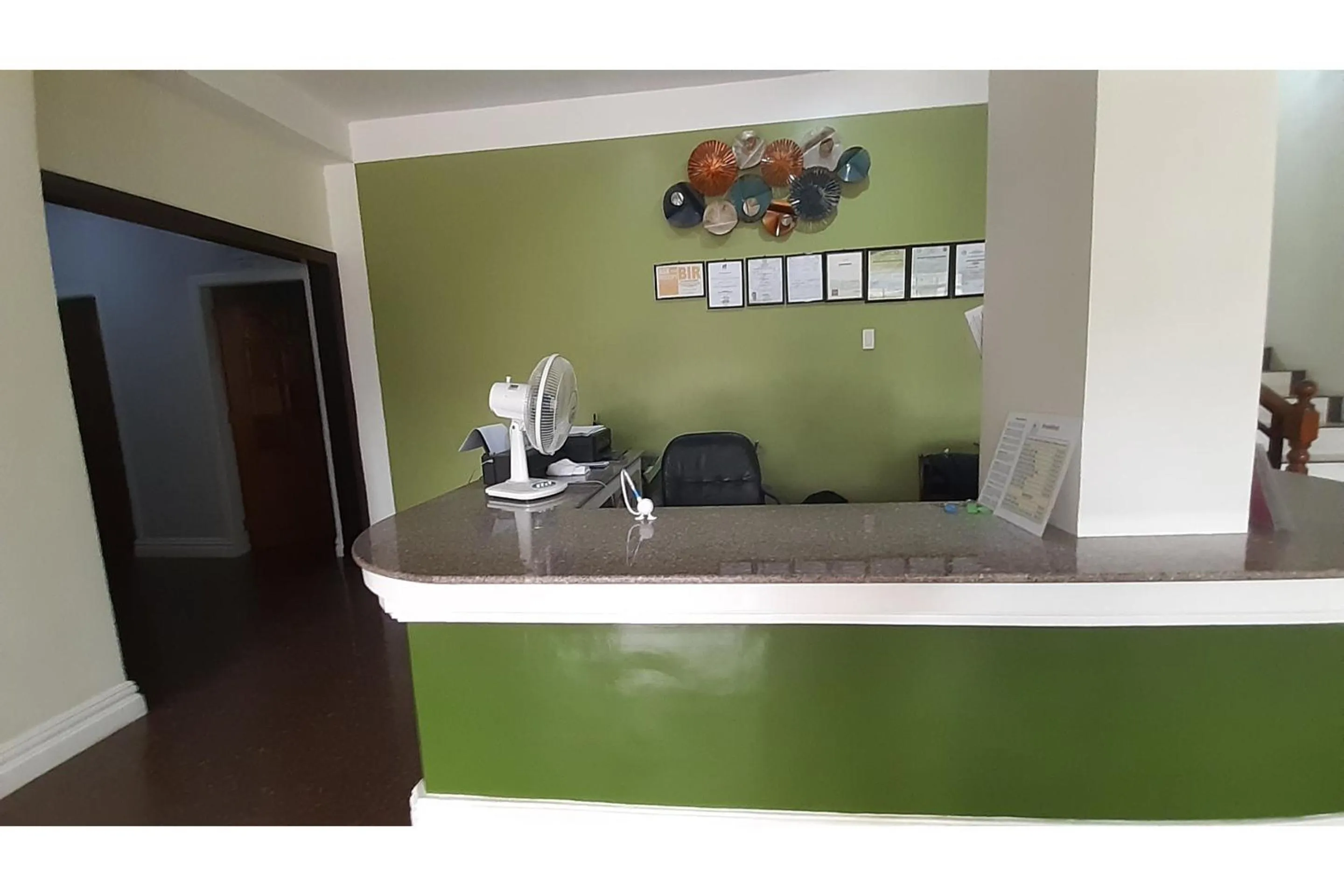 Lobby or reception in Adelaida Pensionne Hotel