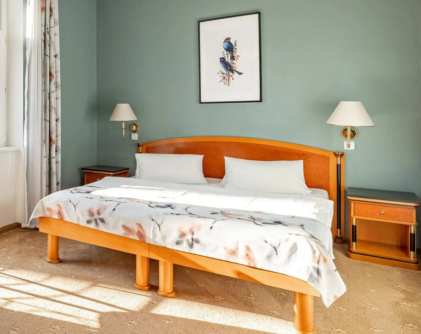 Bed in Spa & Wellness Hotel Silva