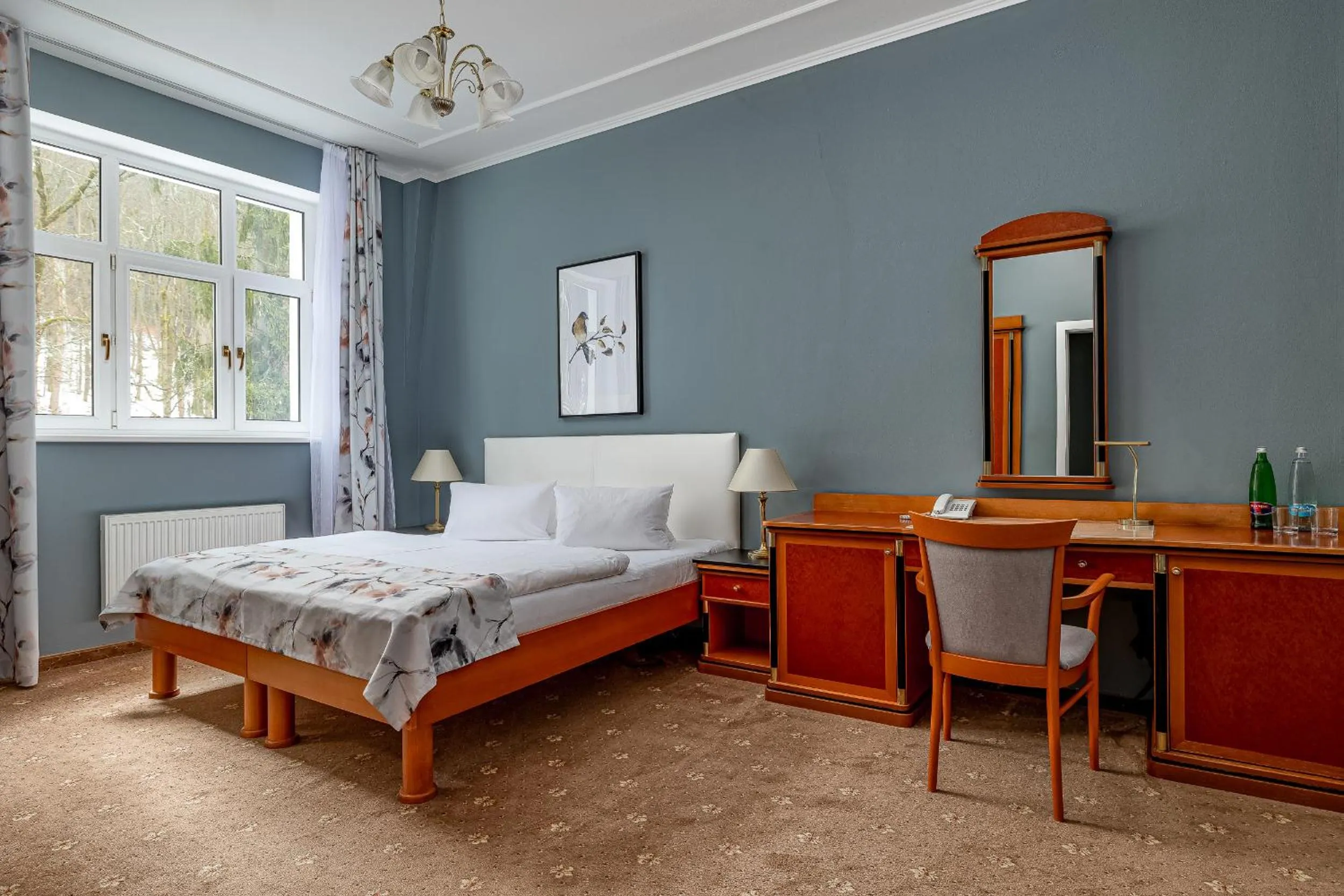 Bed in Spa & Wellness Hotel Silva