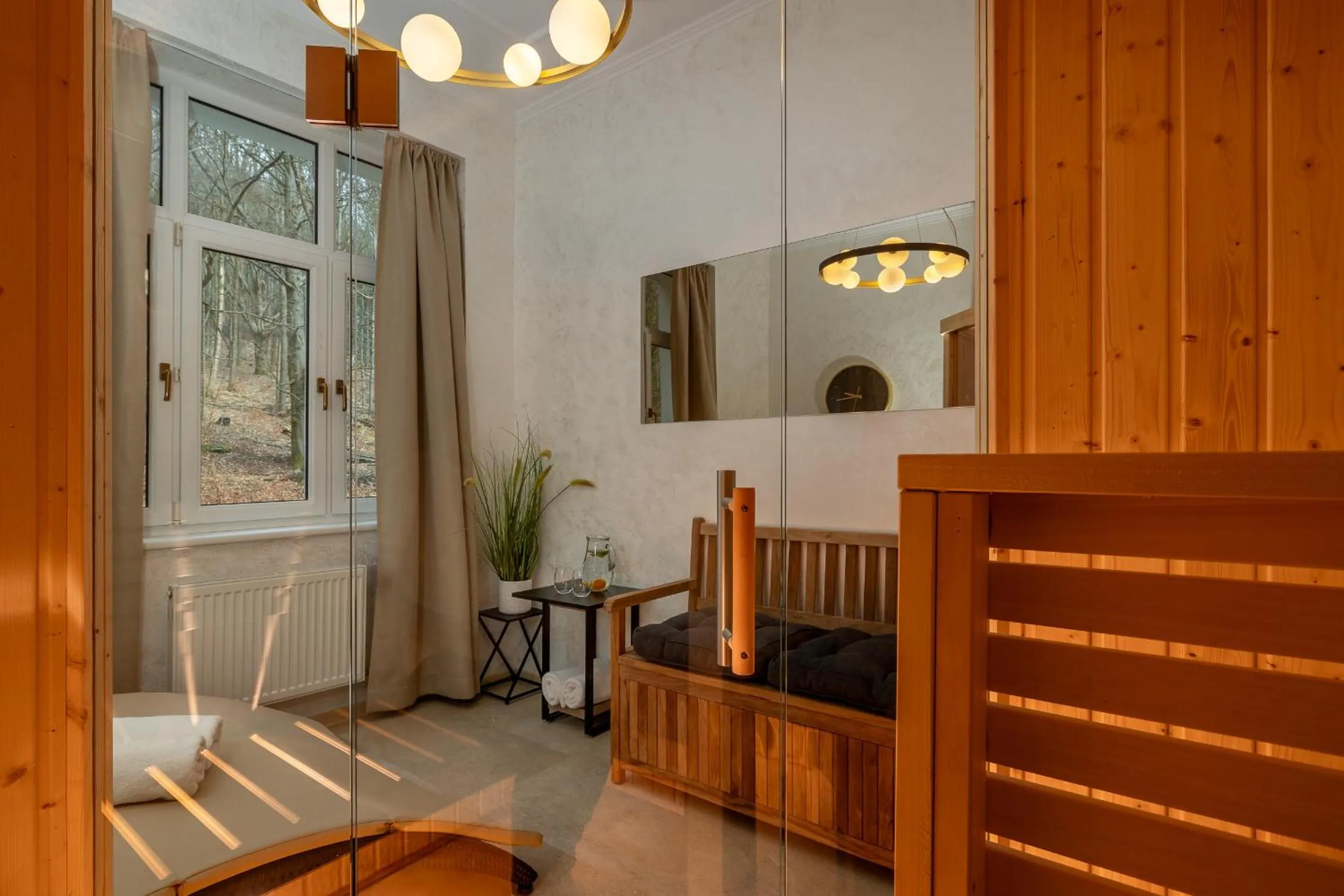 Sauna in Spa & Wellness Hotel Silva