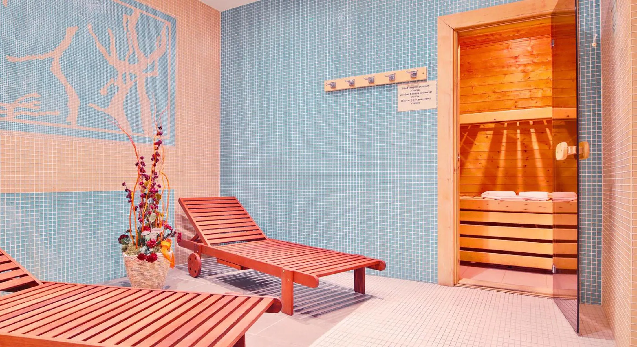 Sauna in Sun Palace Wellness Hotel