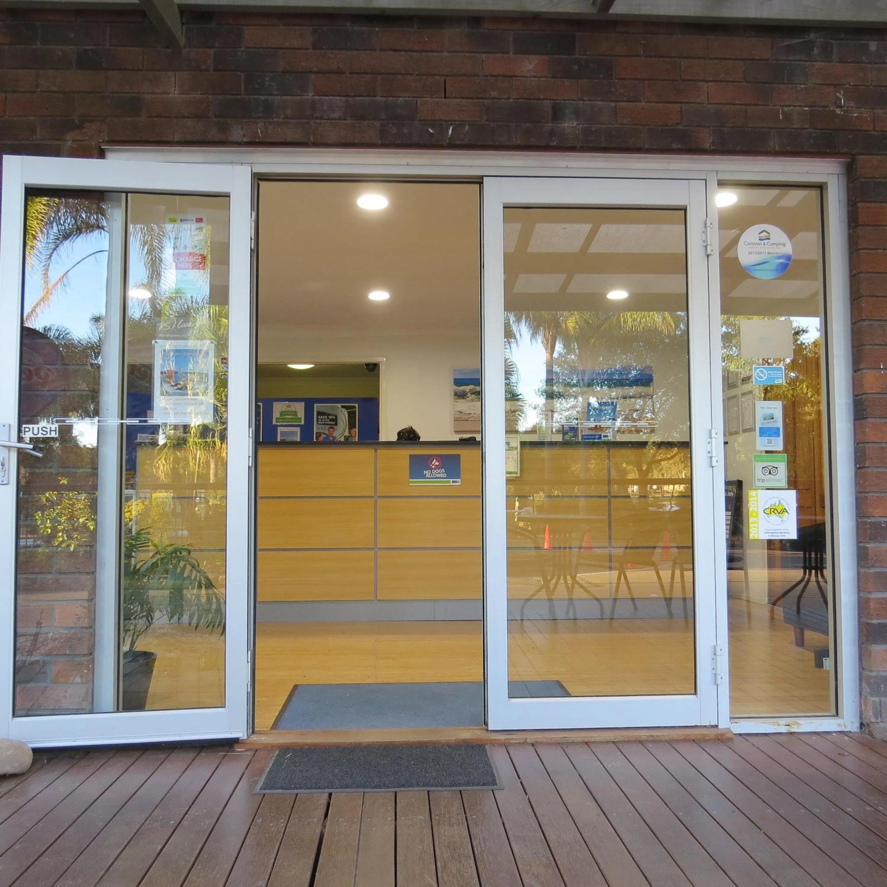 Lobby or reception in BIG4 Karuah Jetty Holiday Park