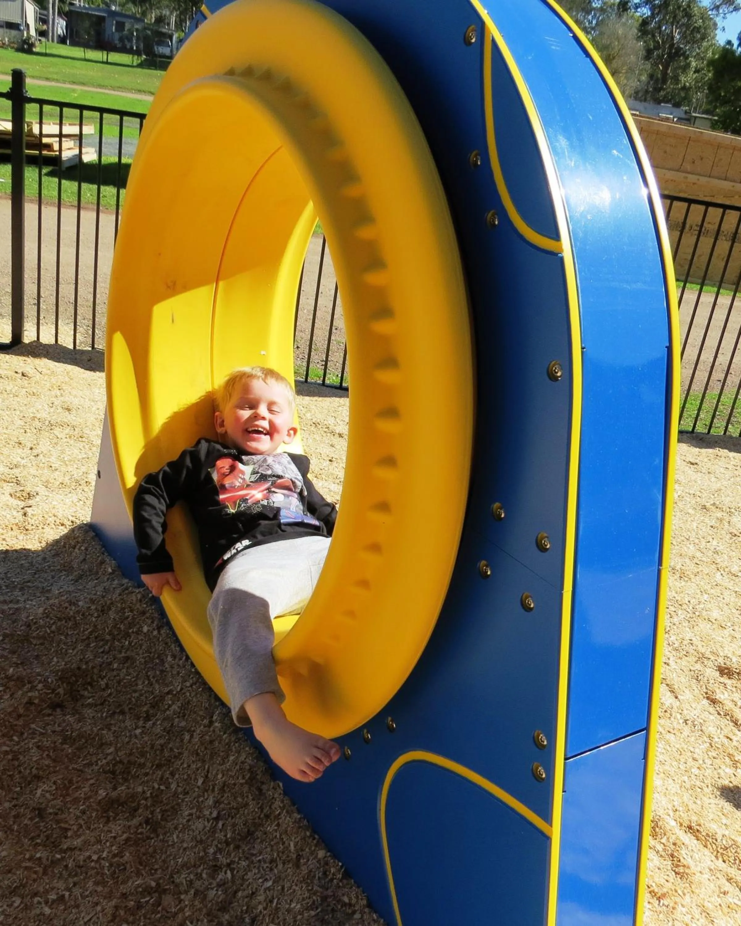 Children play ground in BIG4 Karuah Jetty Holiday Park