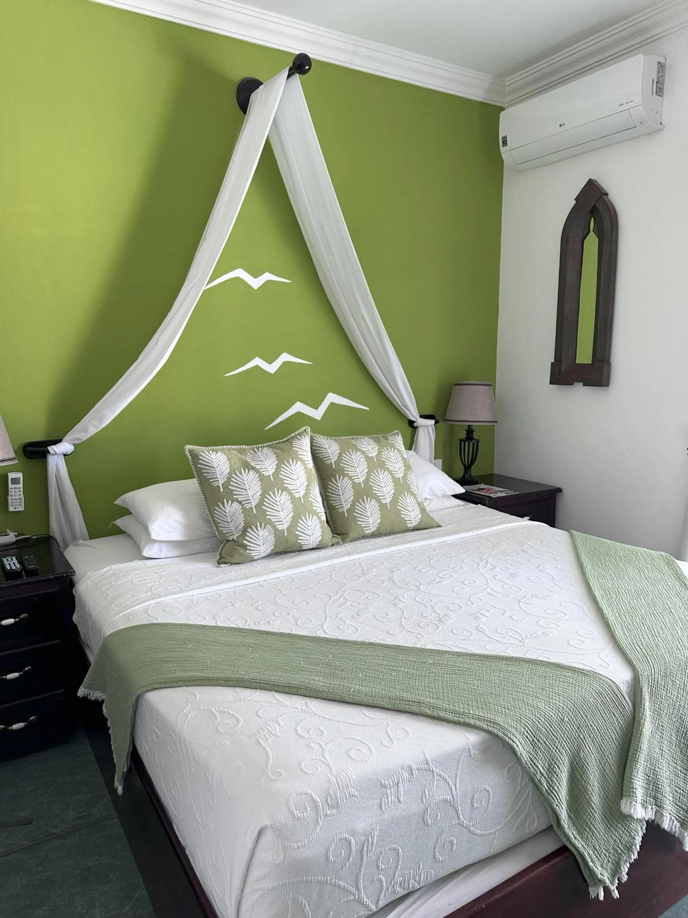 View (from property/room), Bed in Villa Boscardi