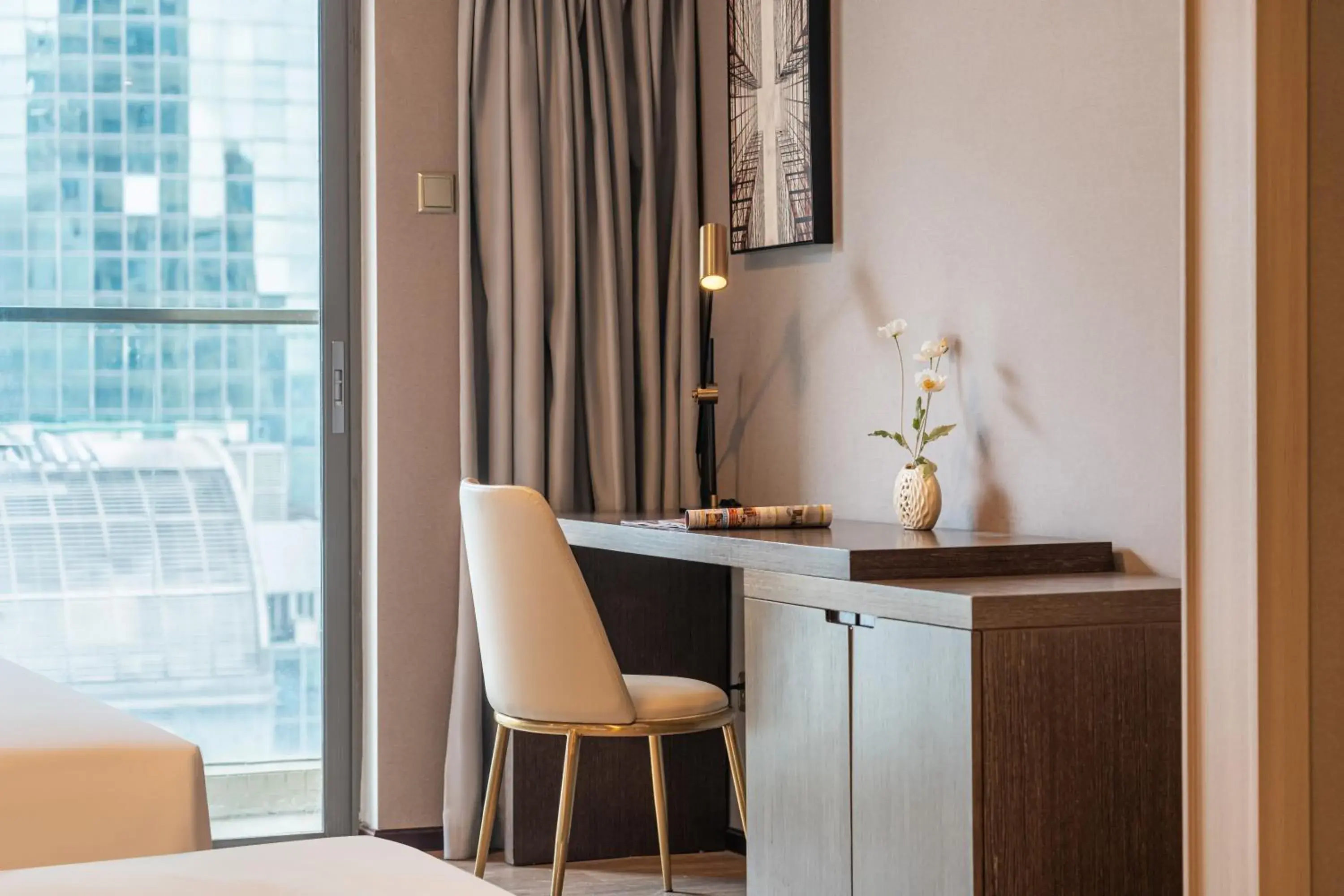 Living room in Foshan Poltton International Serviced Apartment-Canton fair free shuttle bus Living room in Foshan Poltton International Serviced Apartment-Canton fair free shuttle bus