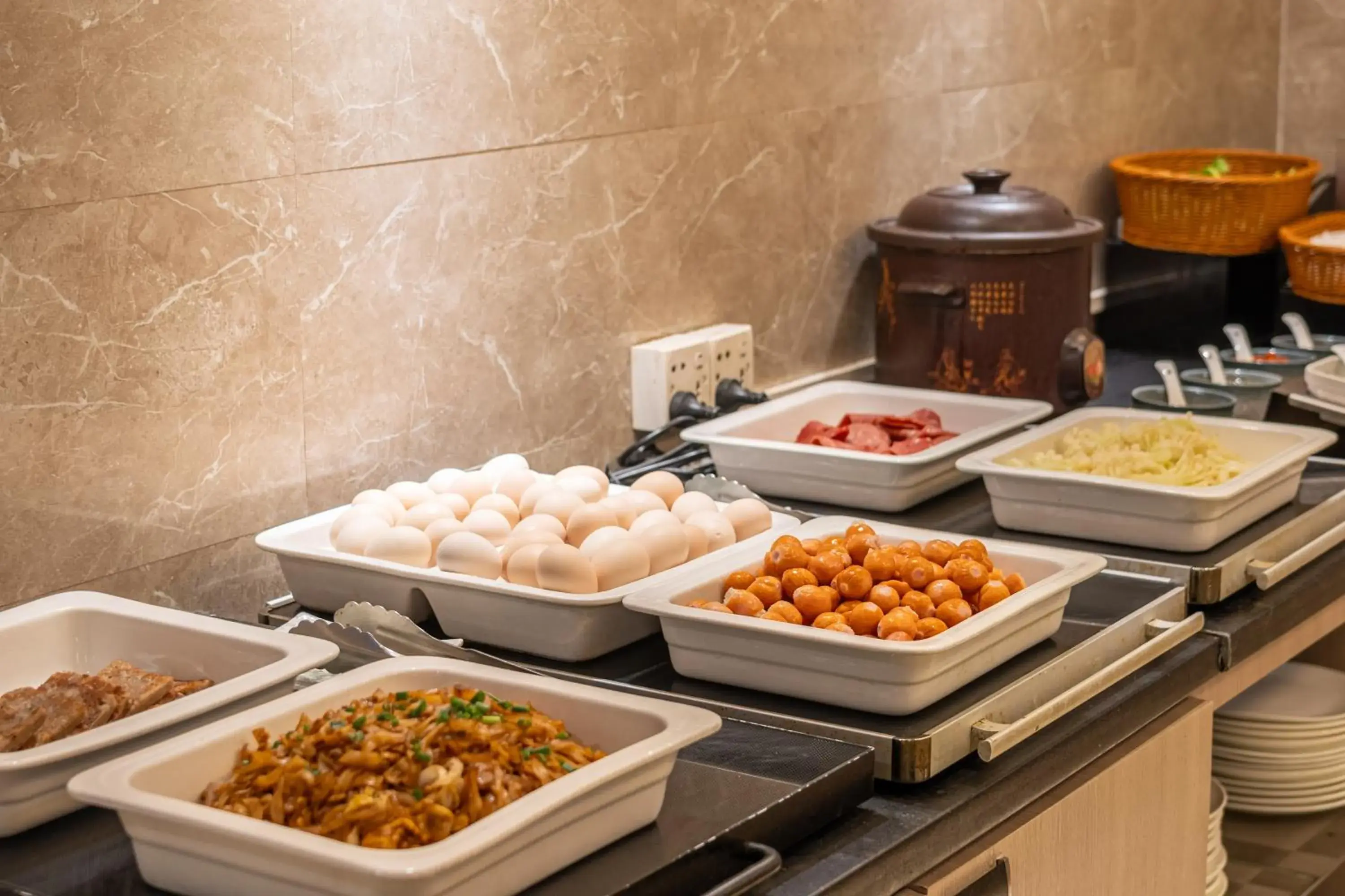 Breakfast in Foshan Poltton International Serviced Apartment-Canton fair free shuttle bus Breakfast in Foshan Poltton International Serviced Apartment-Canton fair free shuttle bus