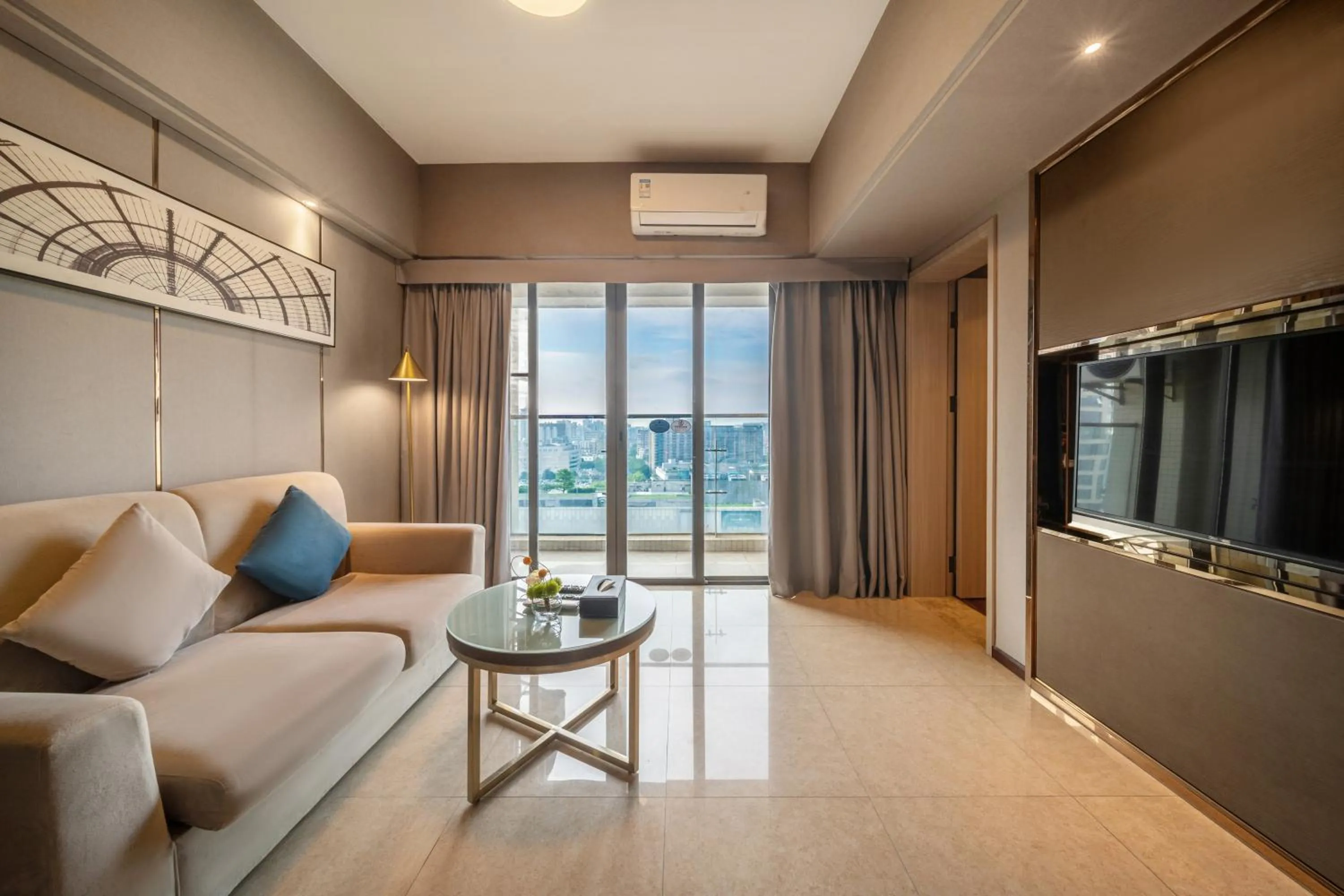 Living room in Foshan Poltton International Serviced Apartment