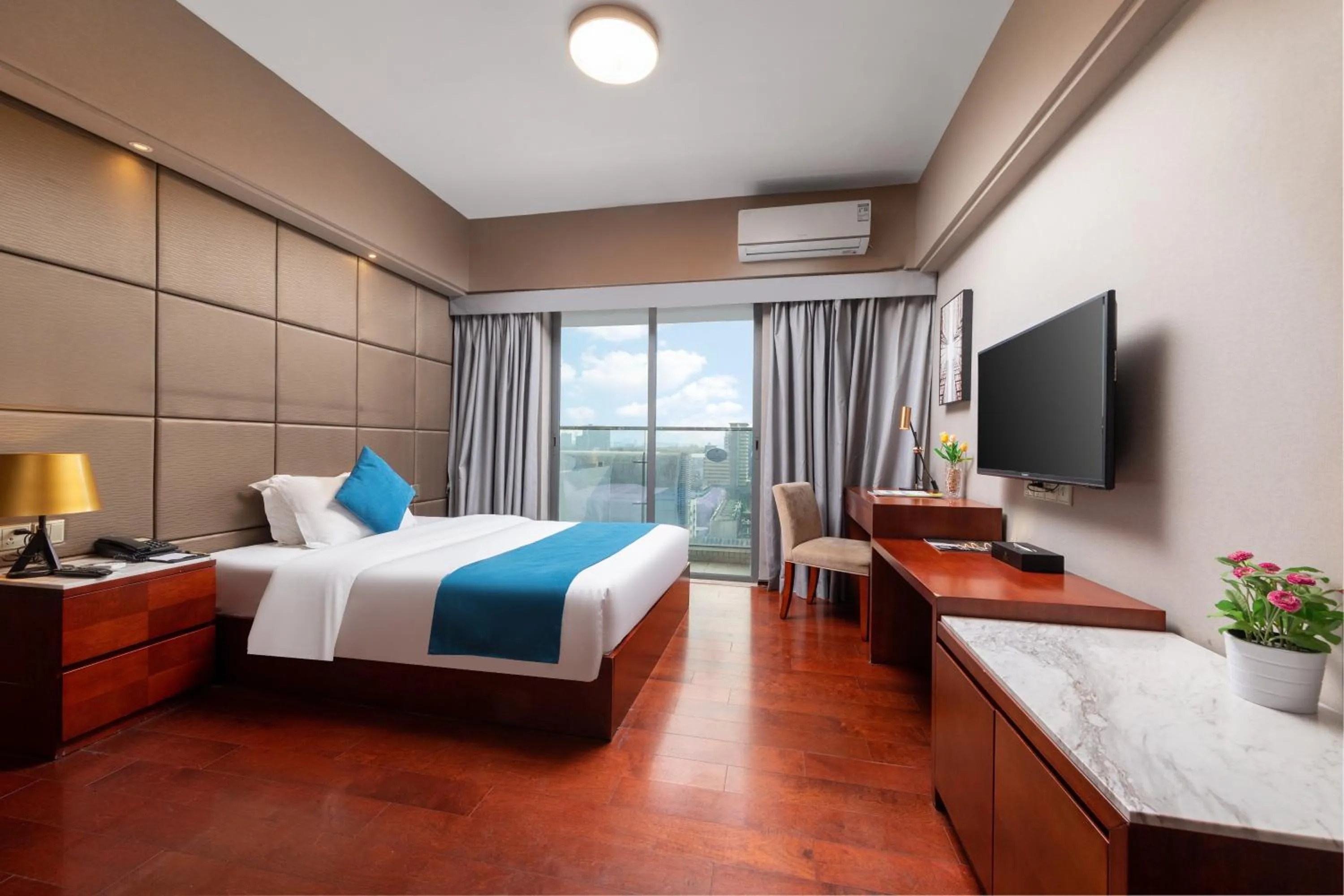 Photo of the whole room, Bed in Foshan Poltton International Serviced Apartment