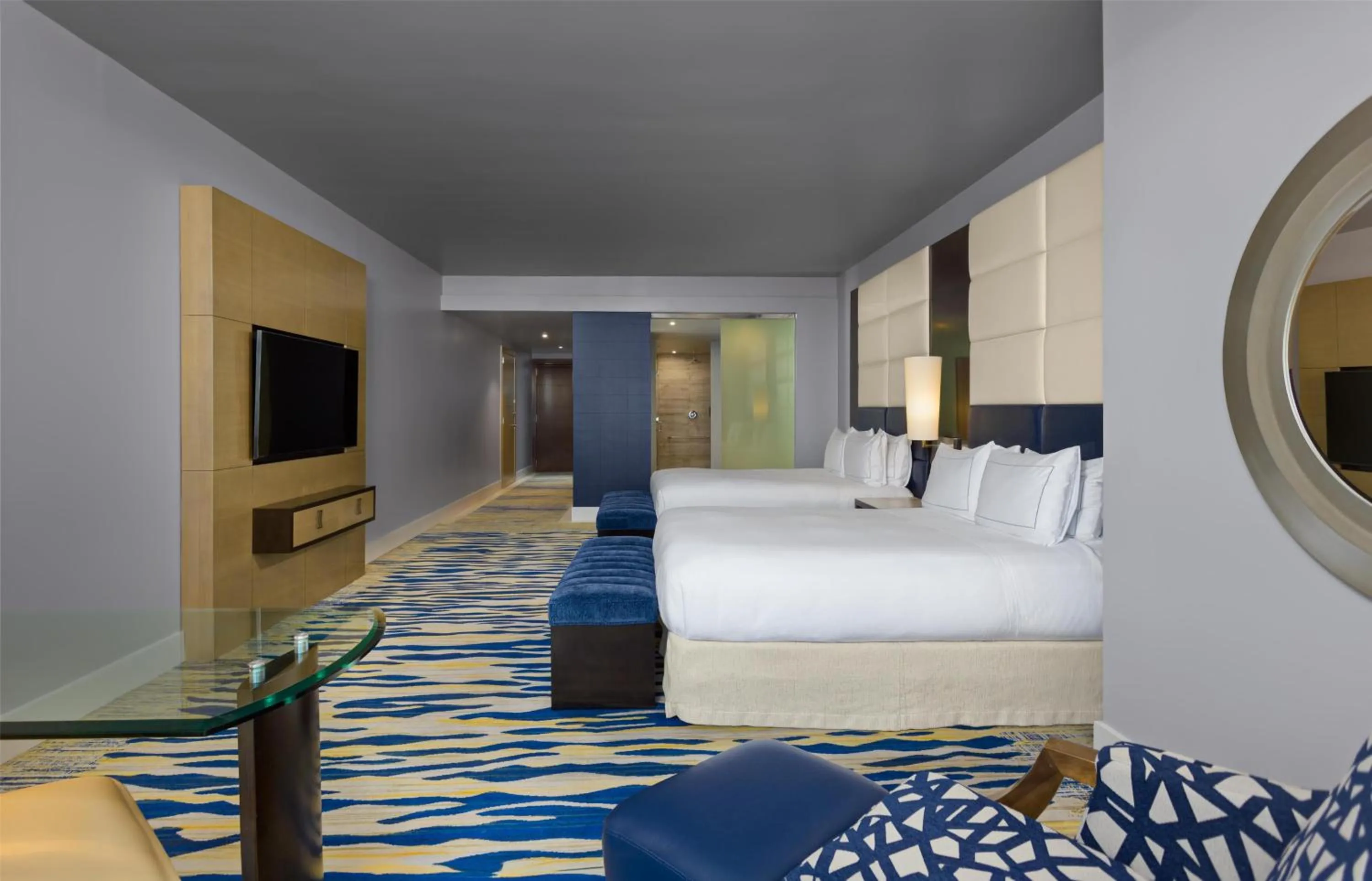 Bed in Hilton Panama