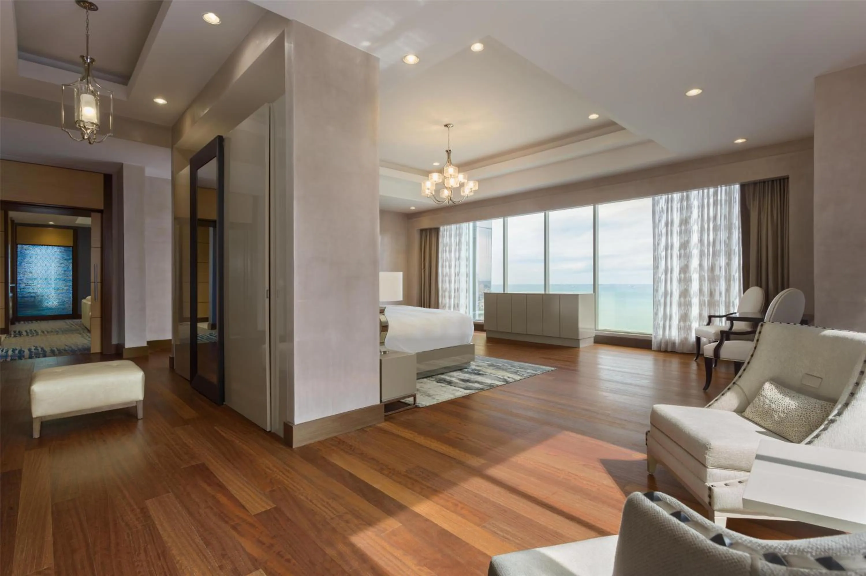 Living room in Hilton Panama