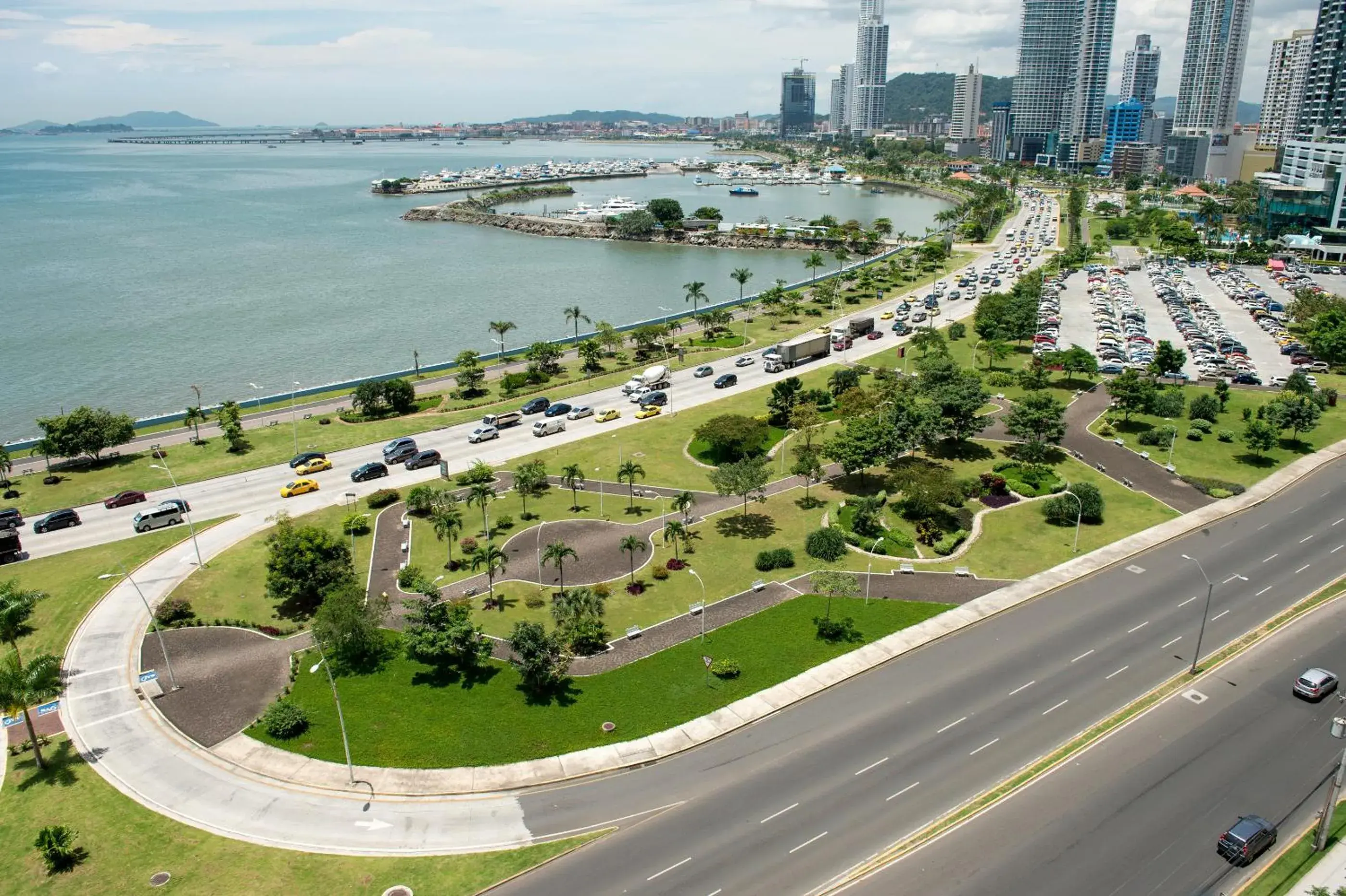 Sea view in Hilton Panama Sea view in Hilton Panama