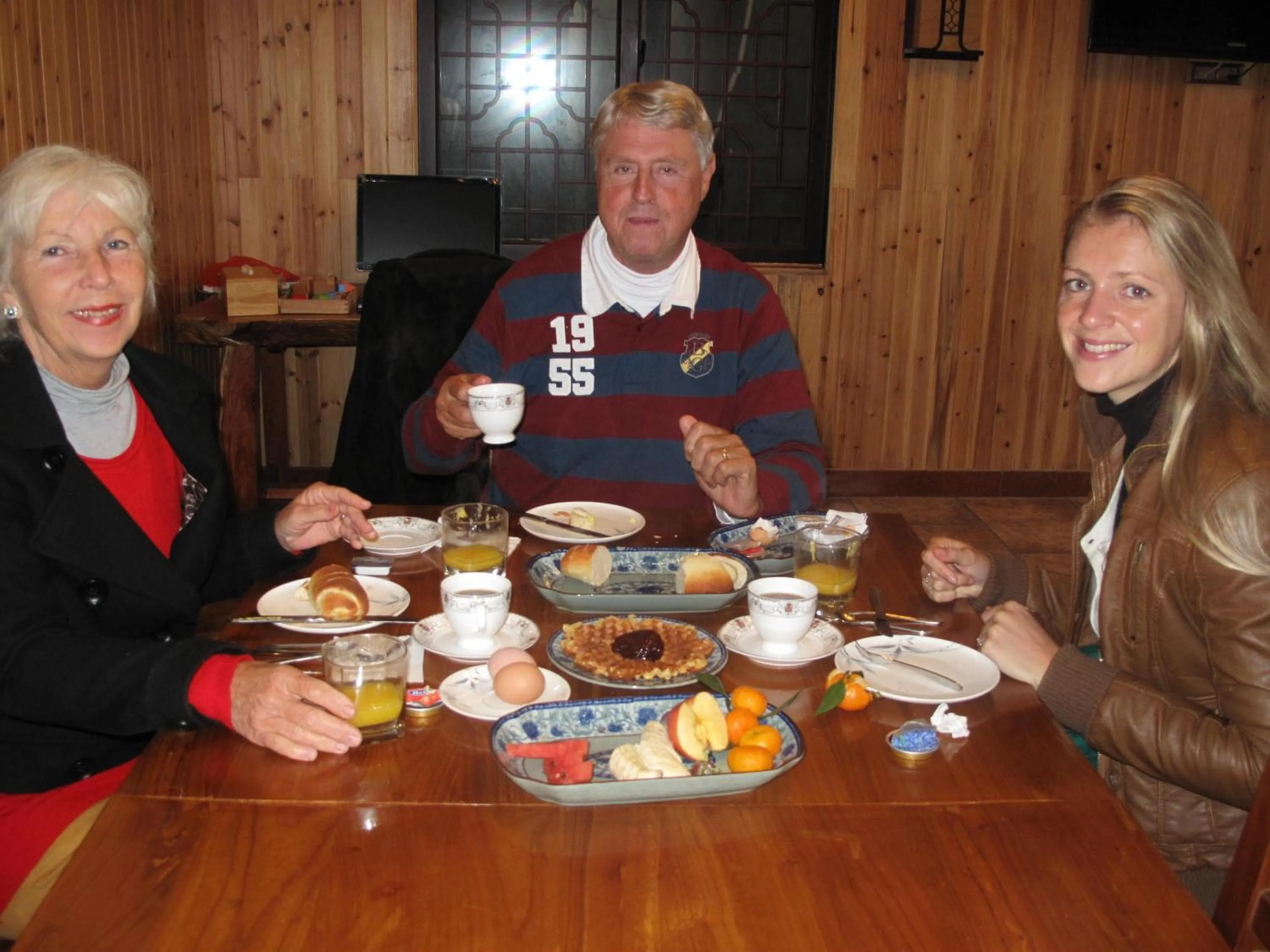 Breakfast in Longji Holiday Hotel
