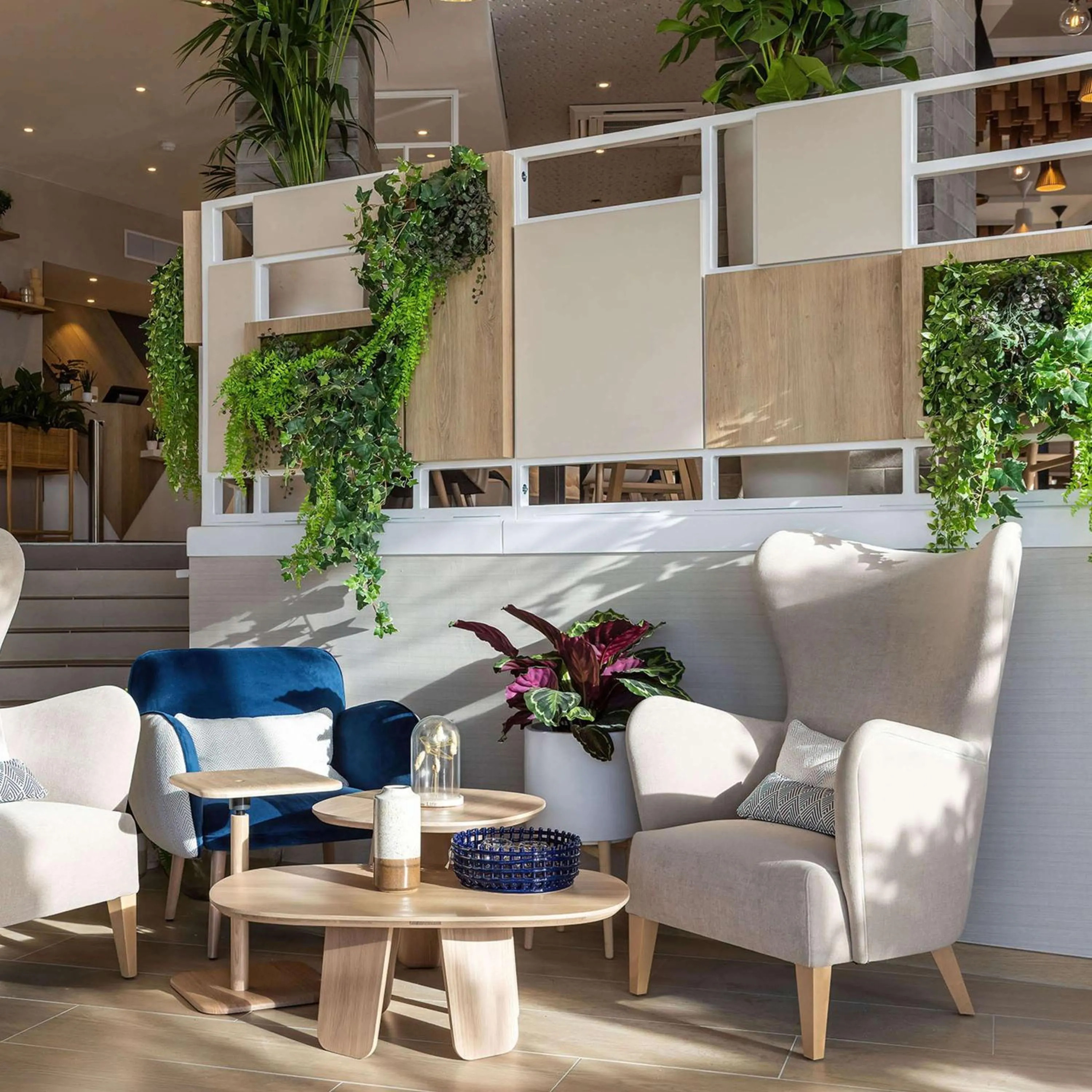 Lobby or reception in Hilton Garden Inn Le Havre Centre