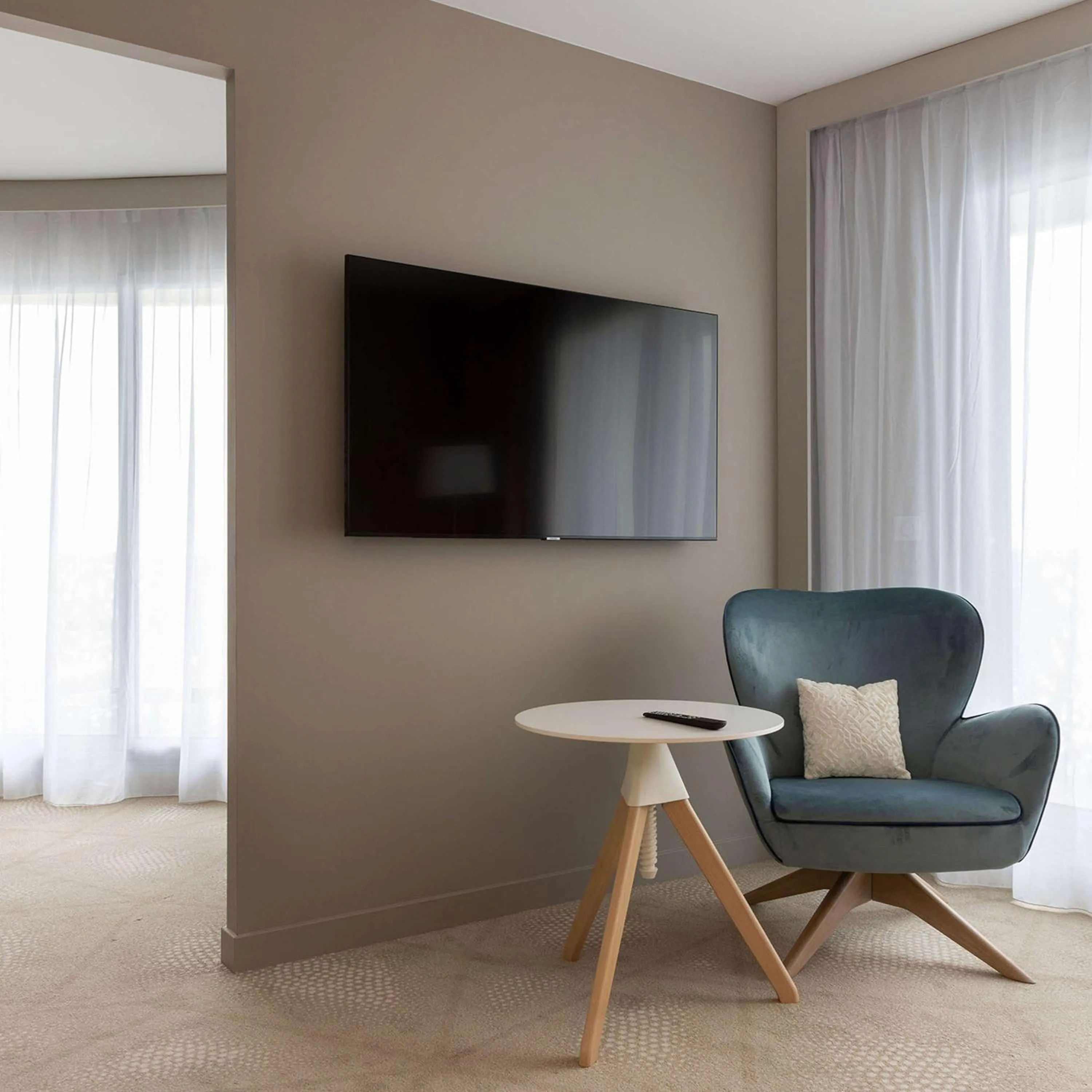 Bedroom in Hilton Garden Inn Le Havre Centre