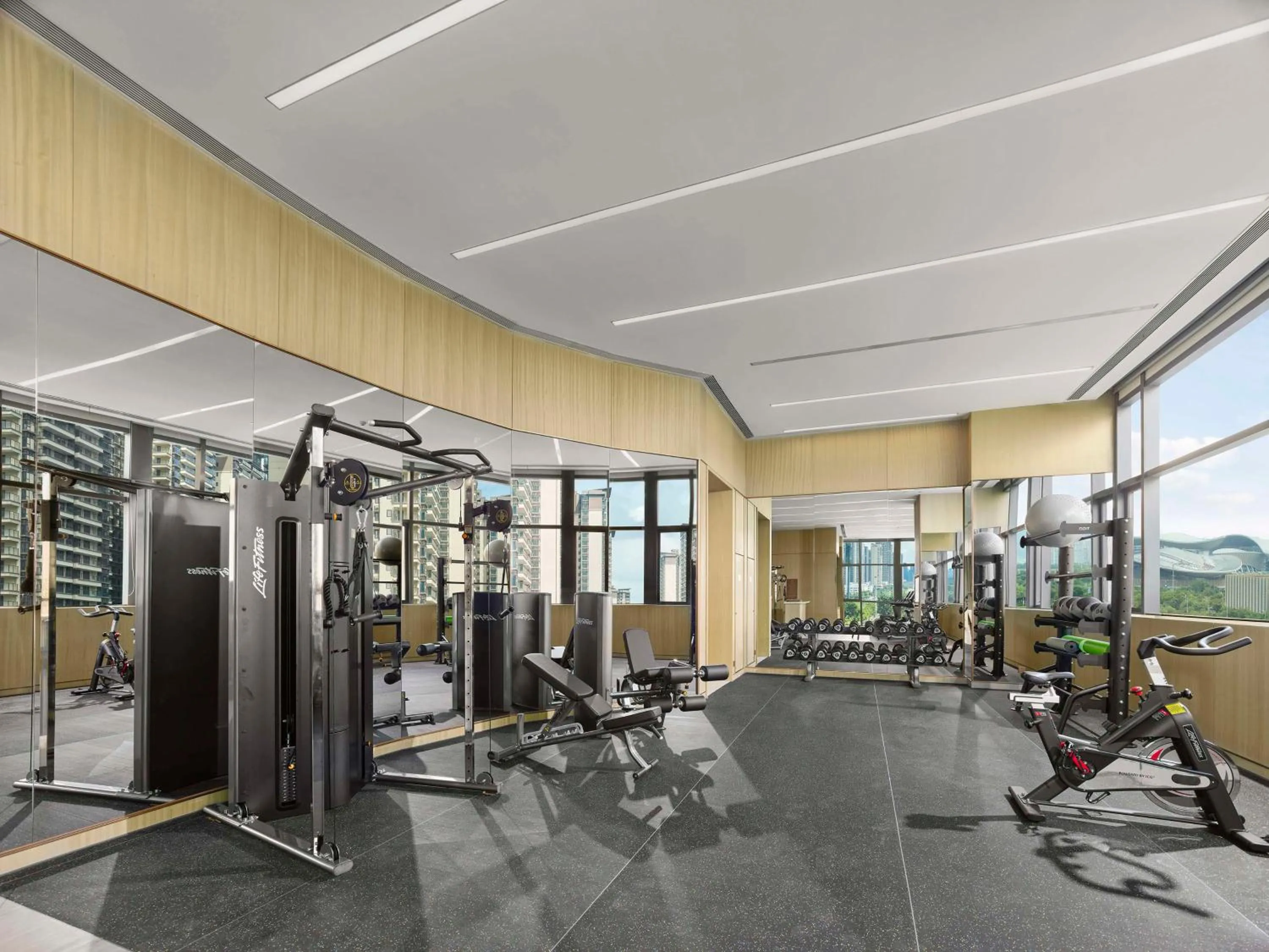 Fitness centre/facilities in Doubletree By Hilton Nanning Wuxiang