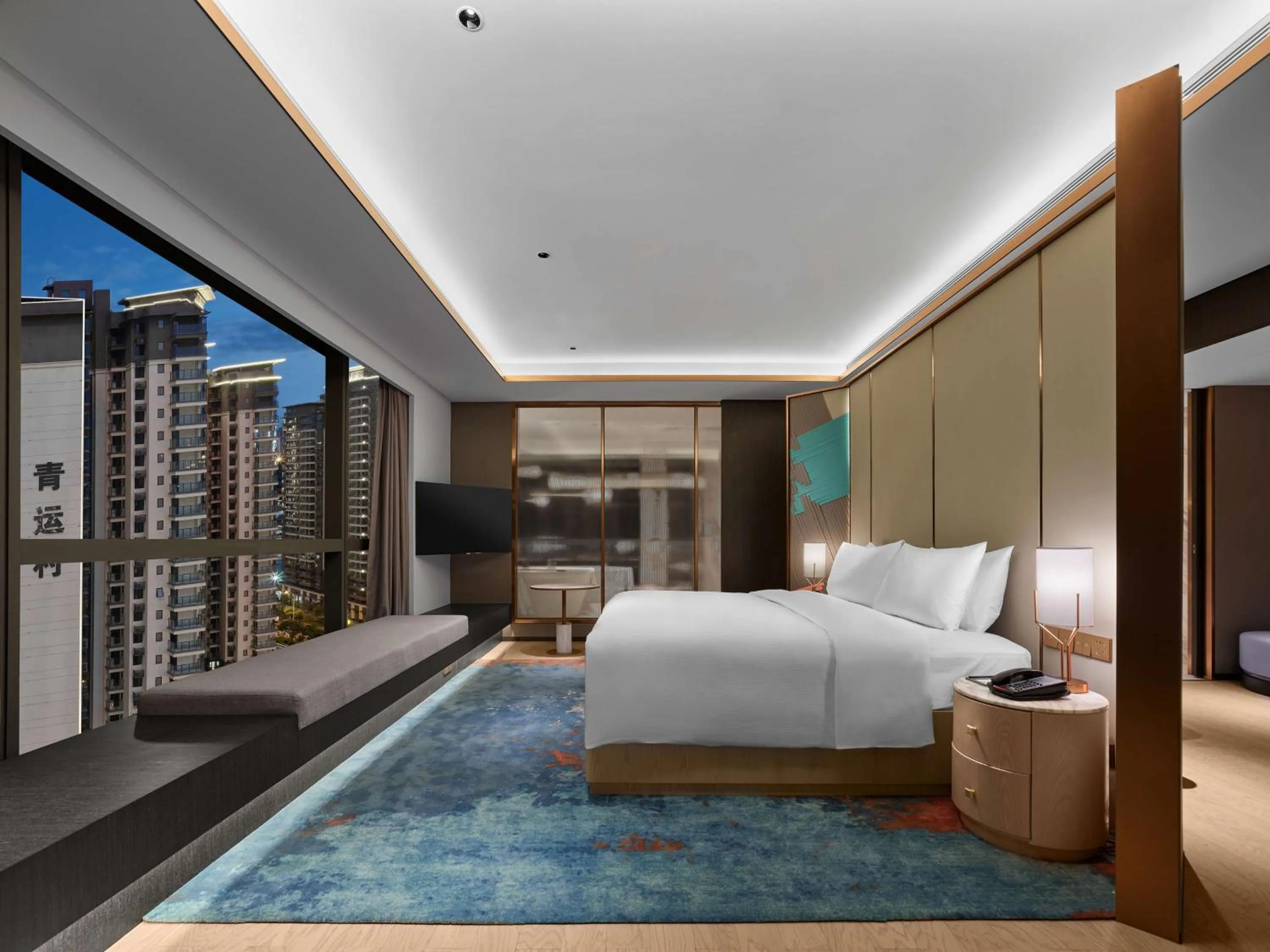 Bedroom, Bed in Doubletree By Hilton Nanning Wuxiang