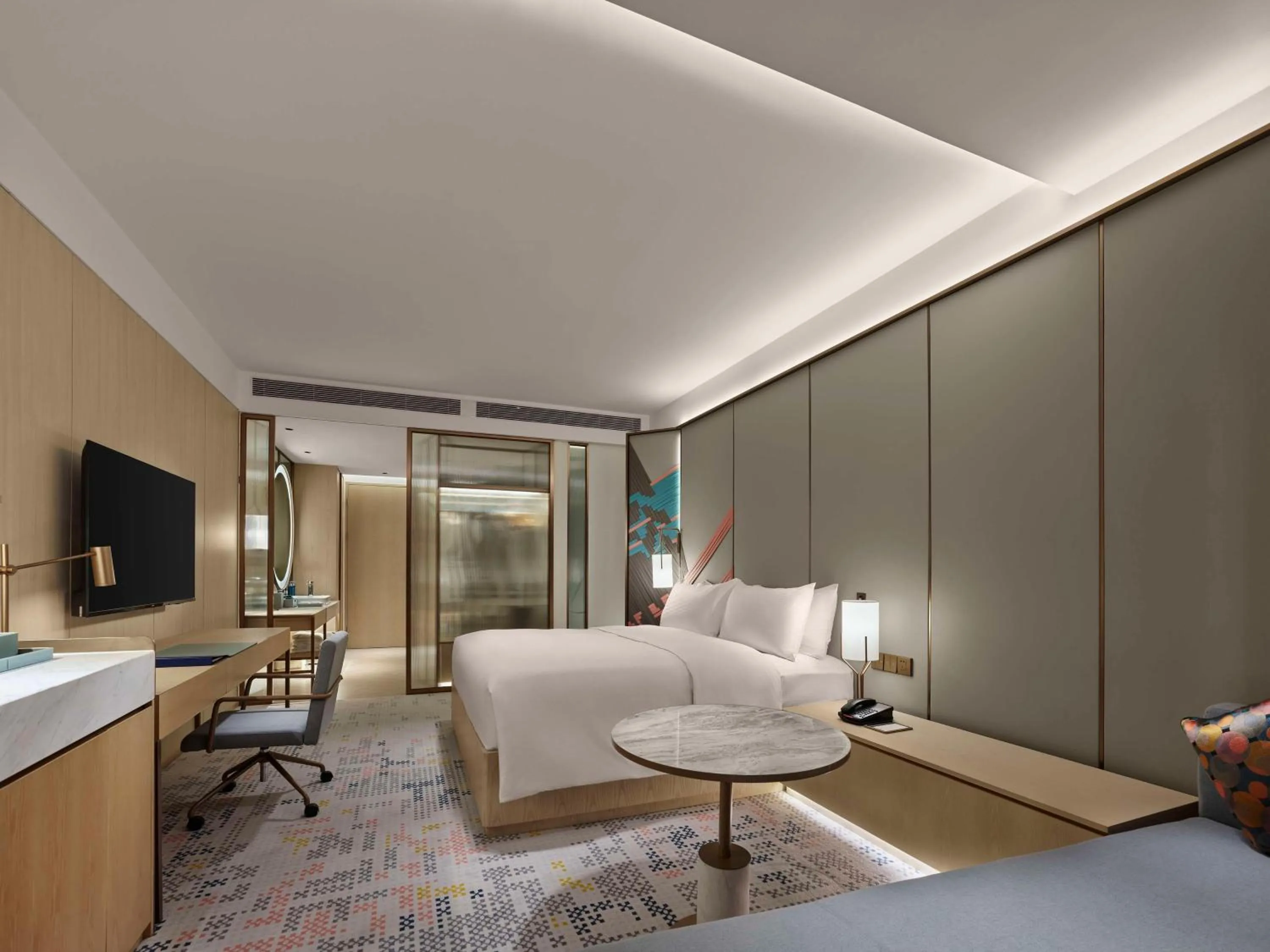Bed in Doubletree By Hilton Nanning Wuxiang