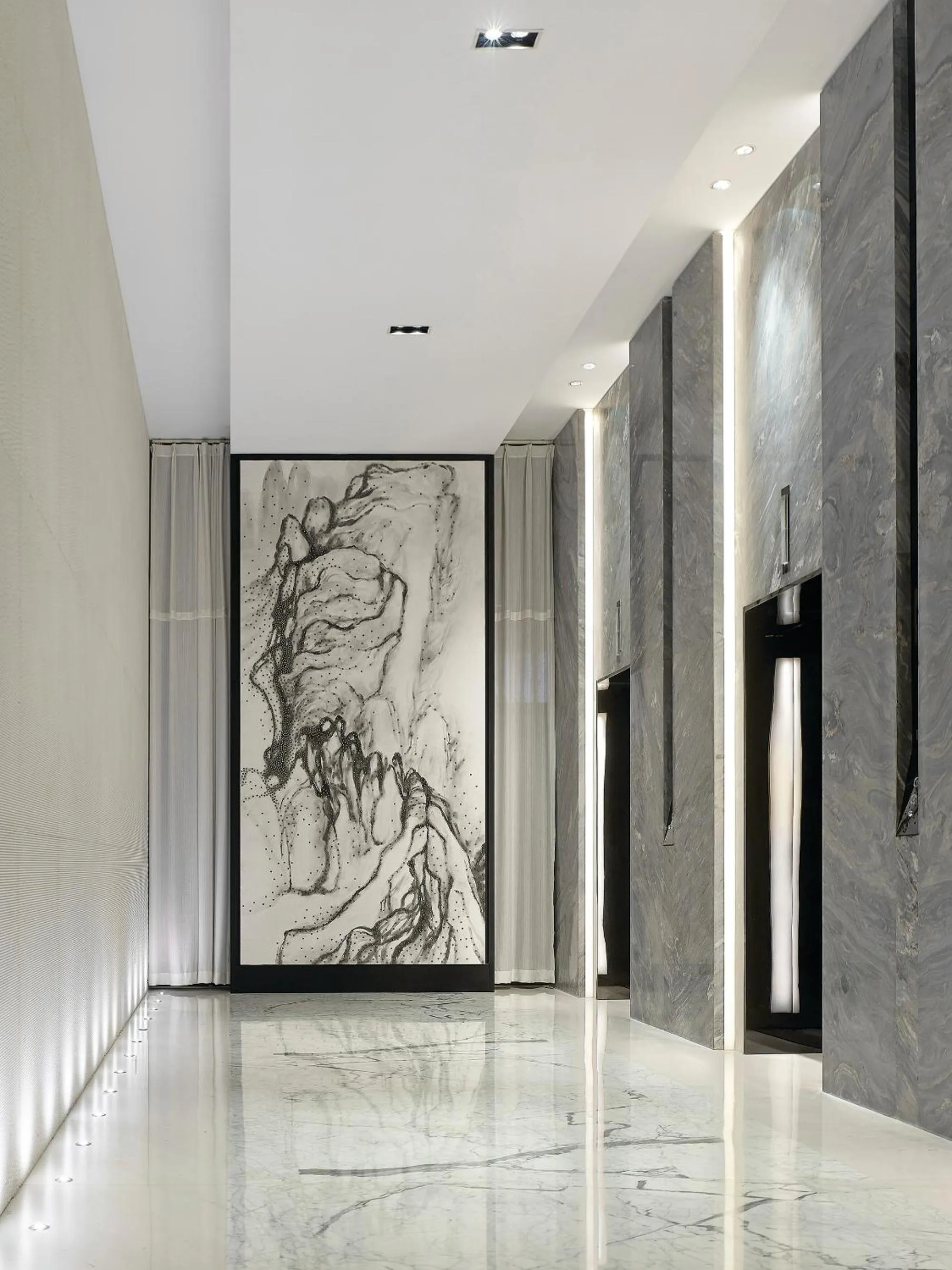 Decorative detail in Langham Place, Ningbo Culture Plaza