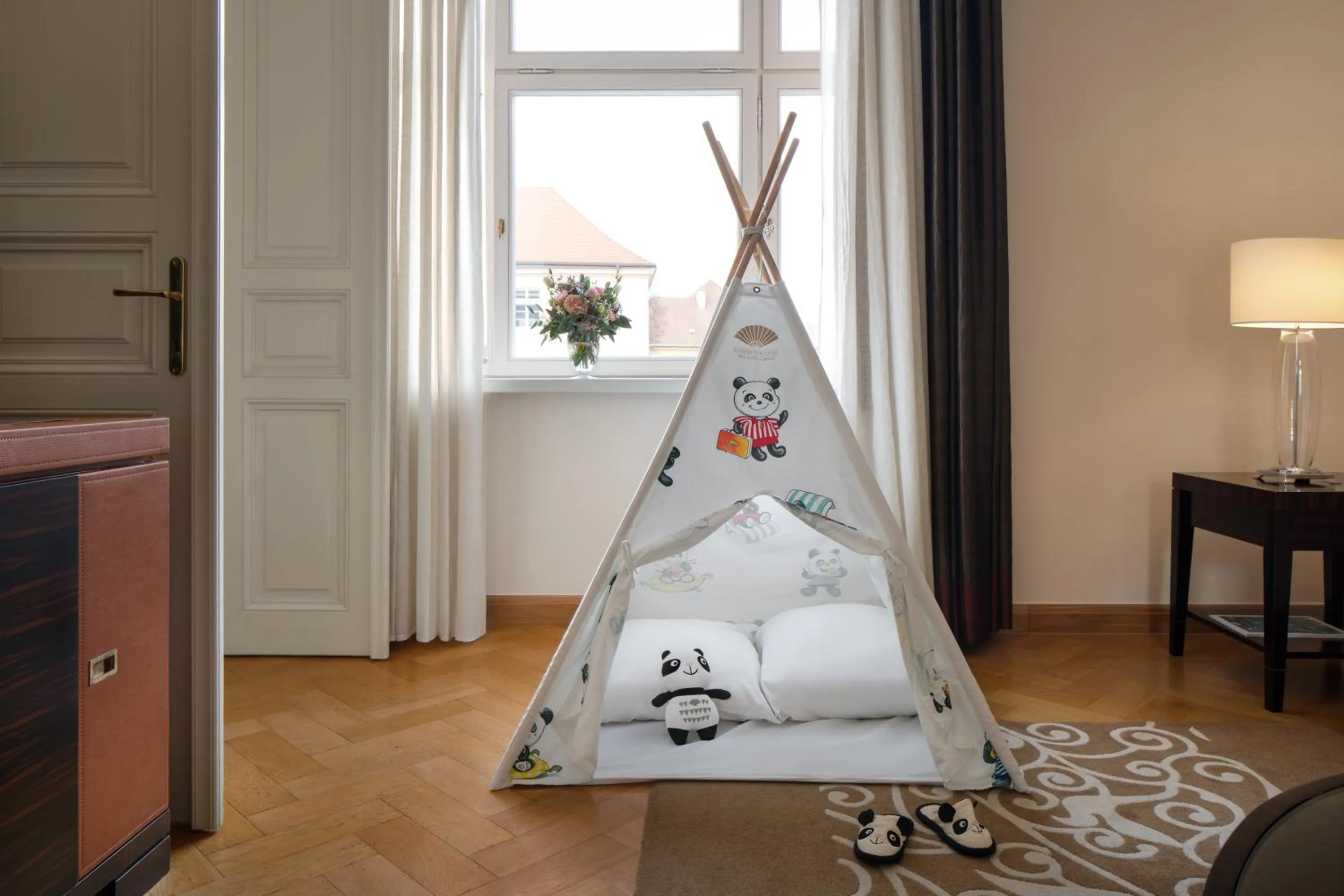 Bedroom, Bed in Mandarin Oriental, Prague