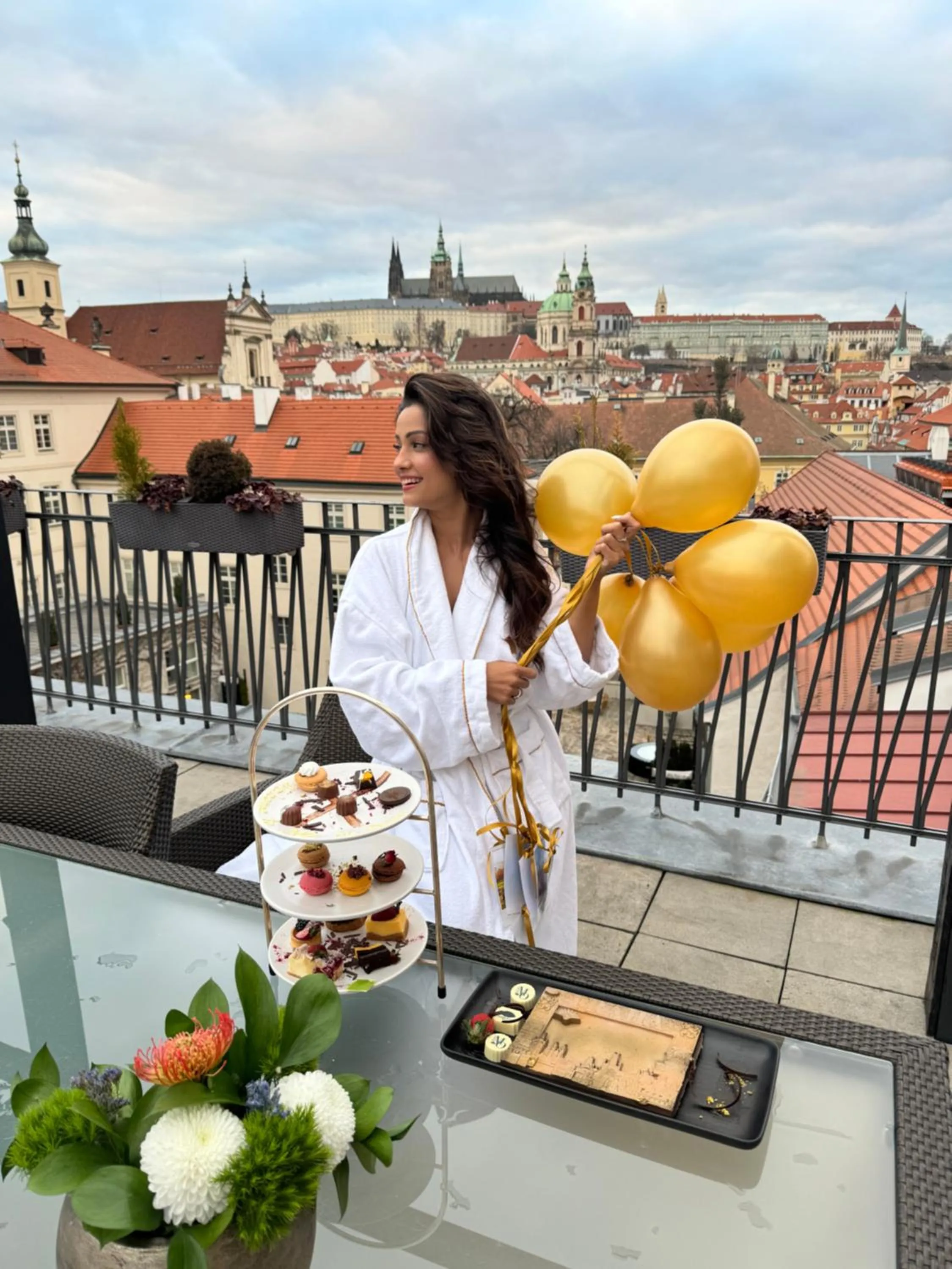 Balcony/Terrace in Mandarin Oriental, Prague