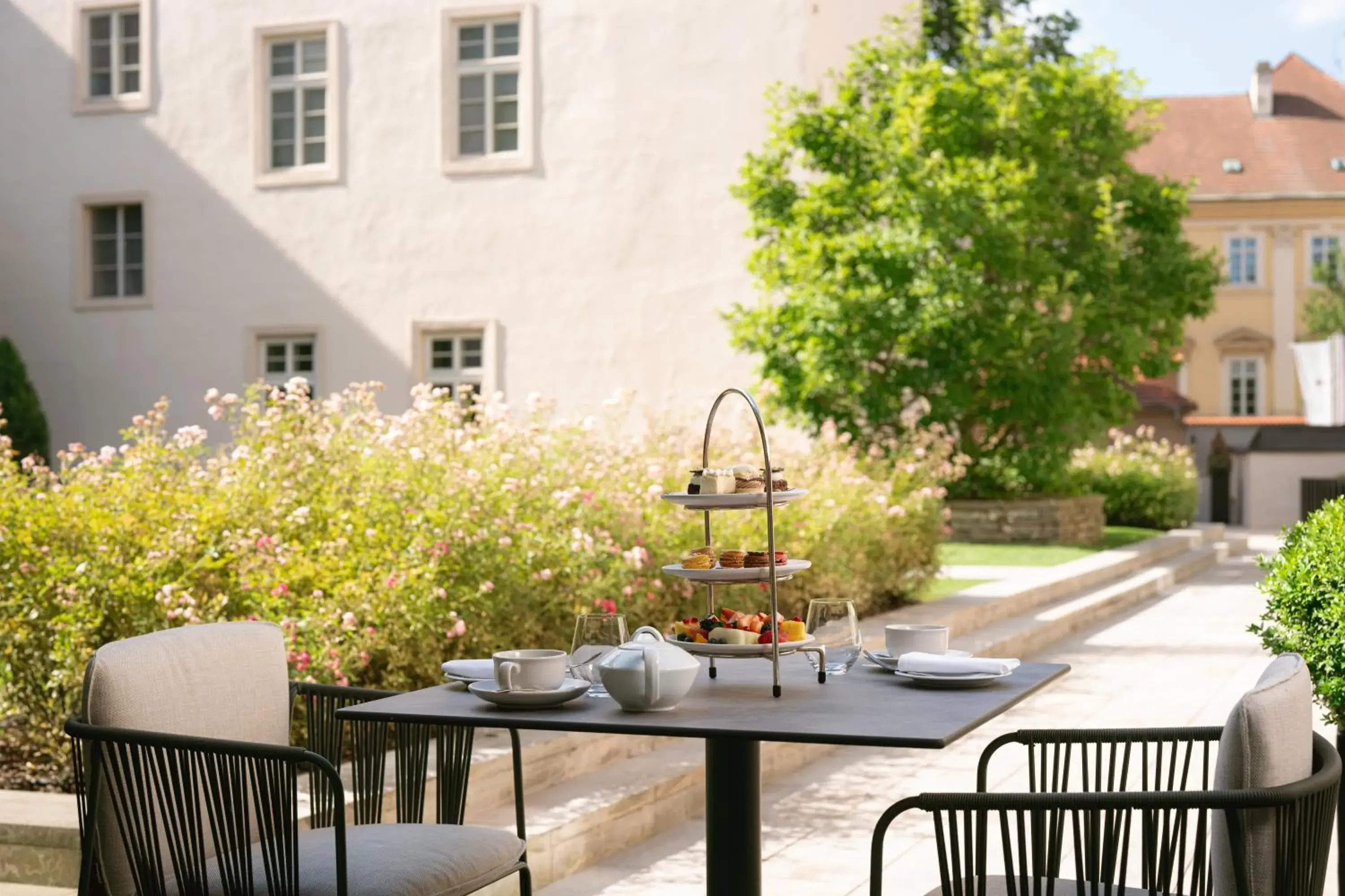 Deluxe King Room with Terrace in Mandarin Oriental, Prague Deluxe King Room with Terrace in Mandarin Oriental, Prague