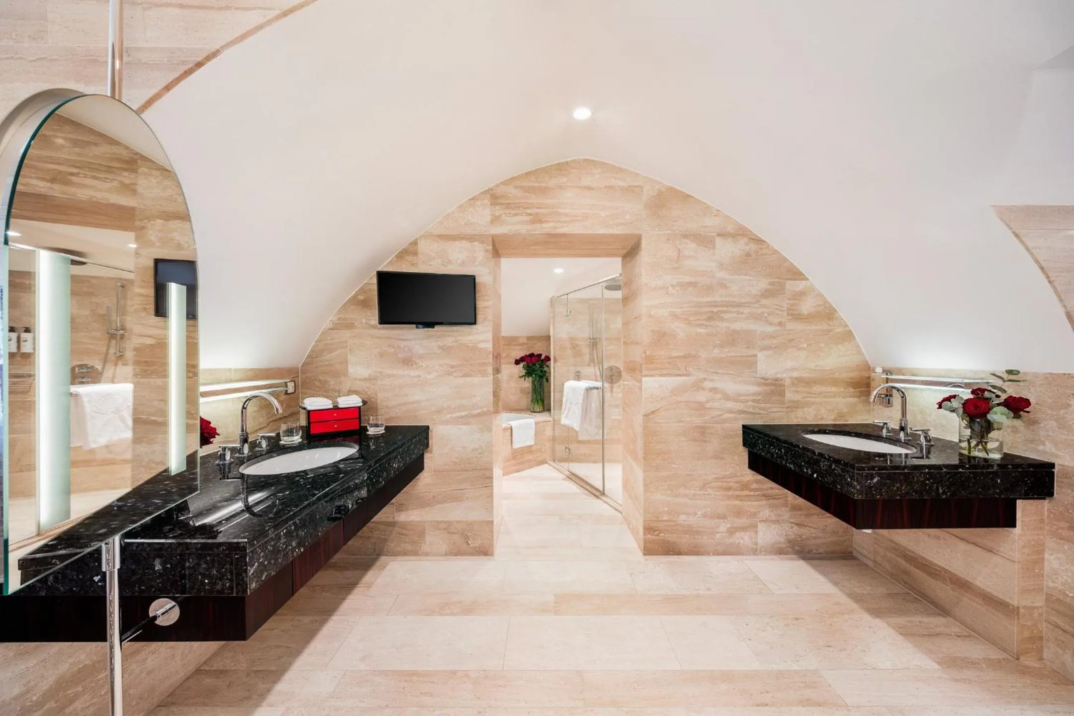 Bathroom in Mandarin Oriental, Prague