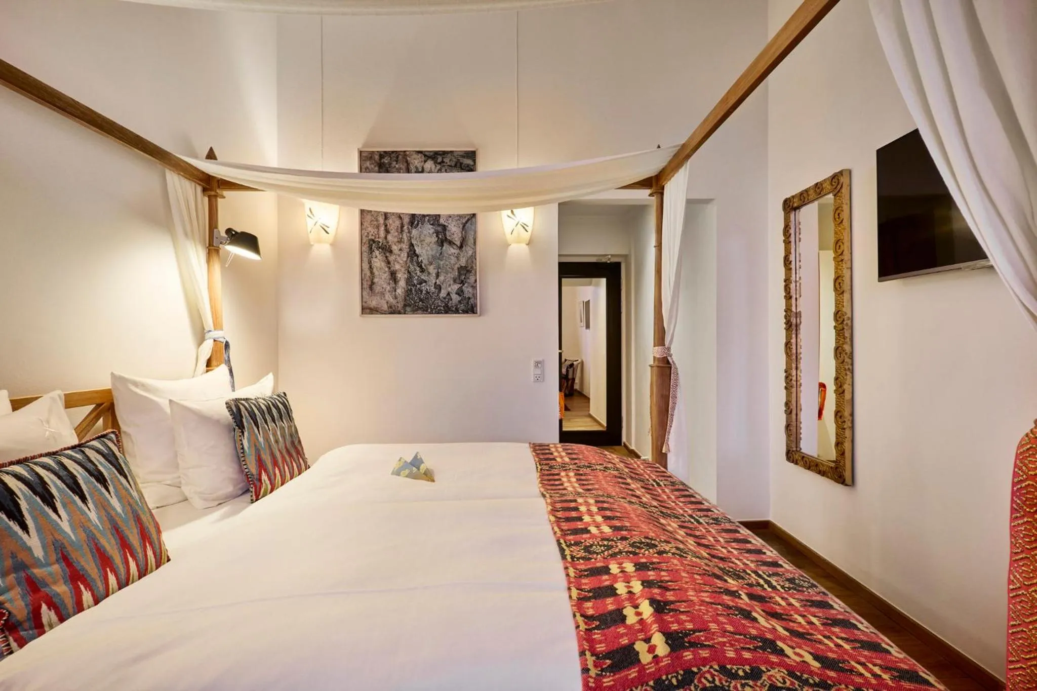 Bedroom, Bed in Babette Guldsmeden