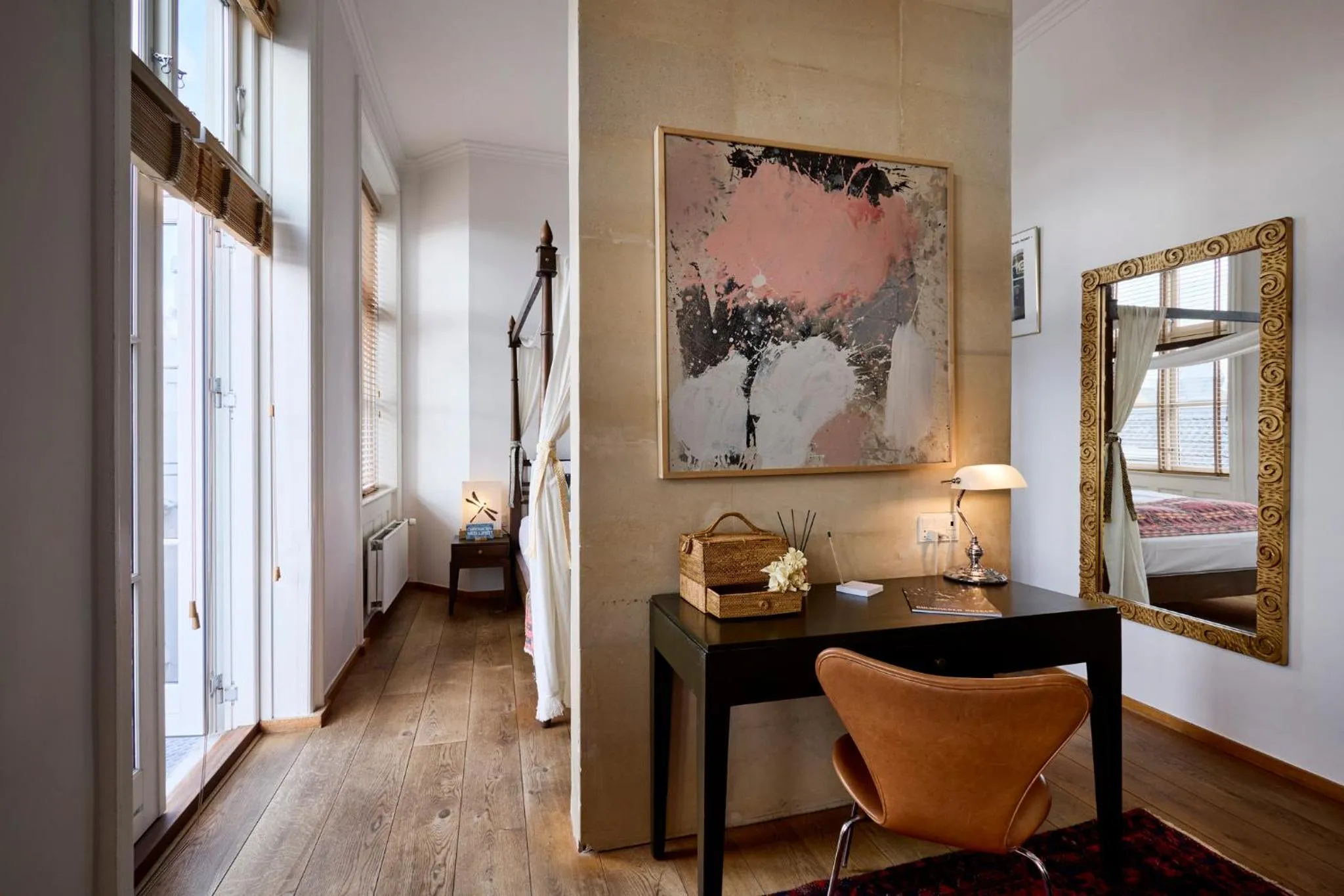 Bedroom, Bed in Babette Guldsmeden