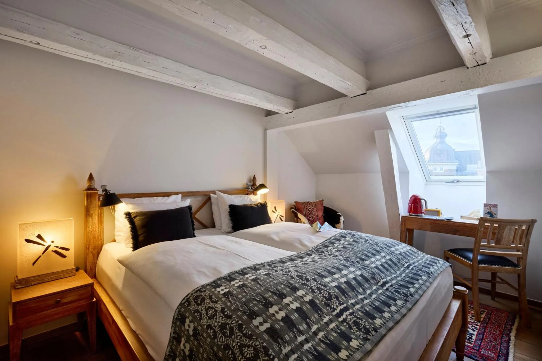 Bedroom, Bed in Babette Guldsmeden