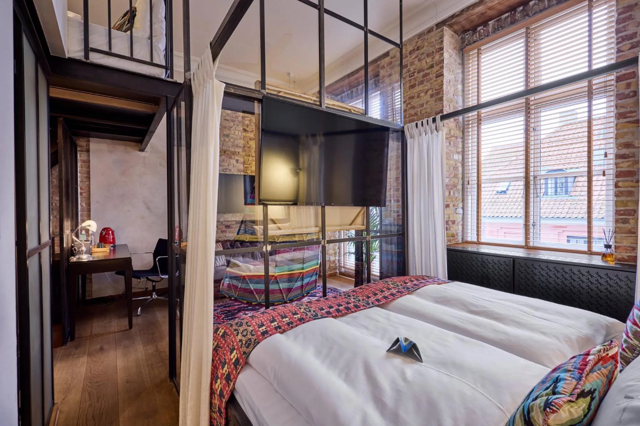 Bedroom, Bed in Babette Guldsmeden